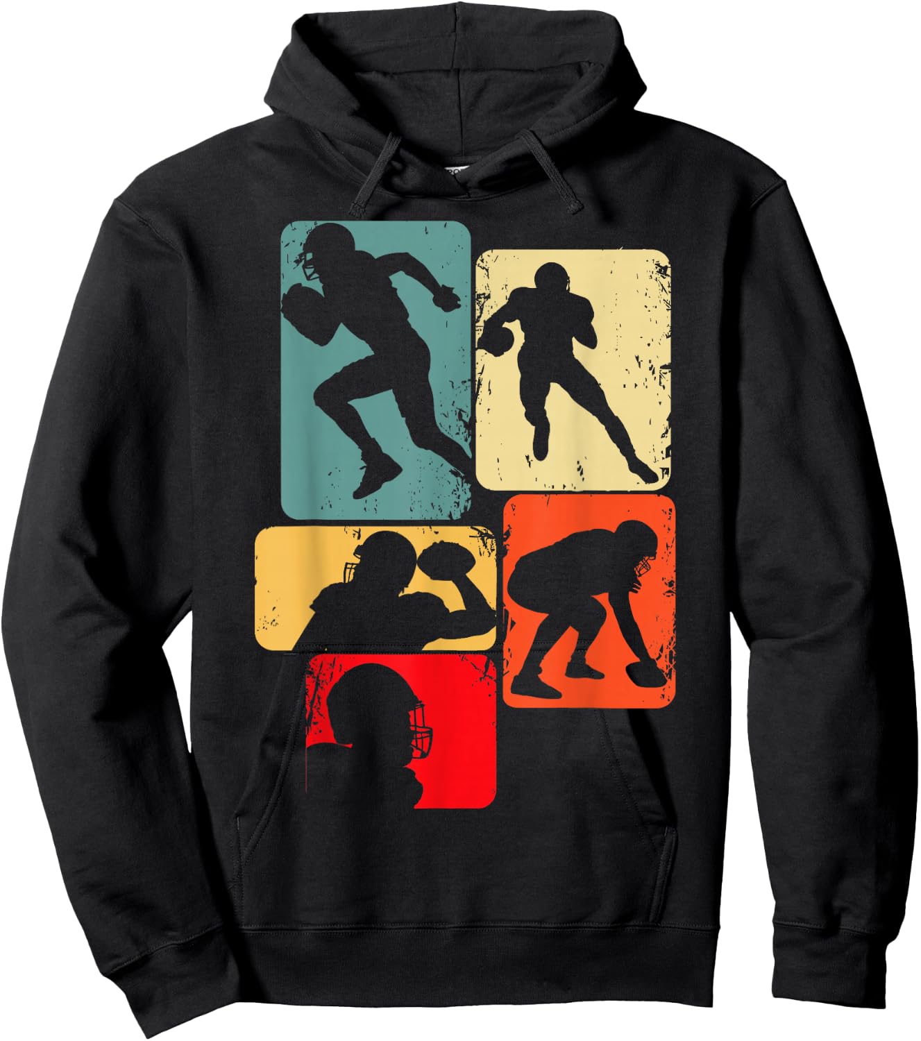 Football American Football Kids Boys Hoodie - Hoodie | Black