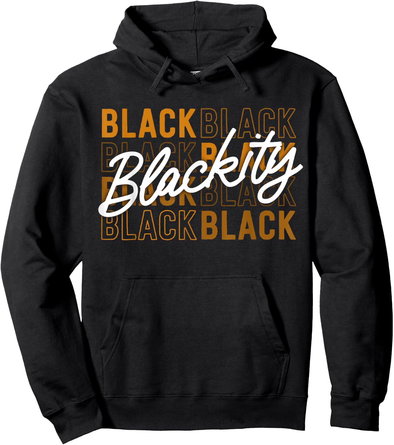 Blackity Black Proud African American Pride Excellence Hoodie - Hoodie | Black