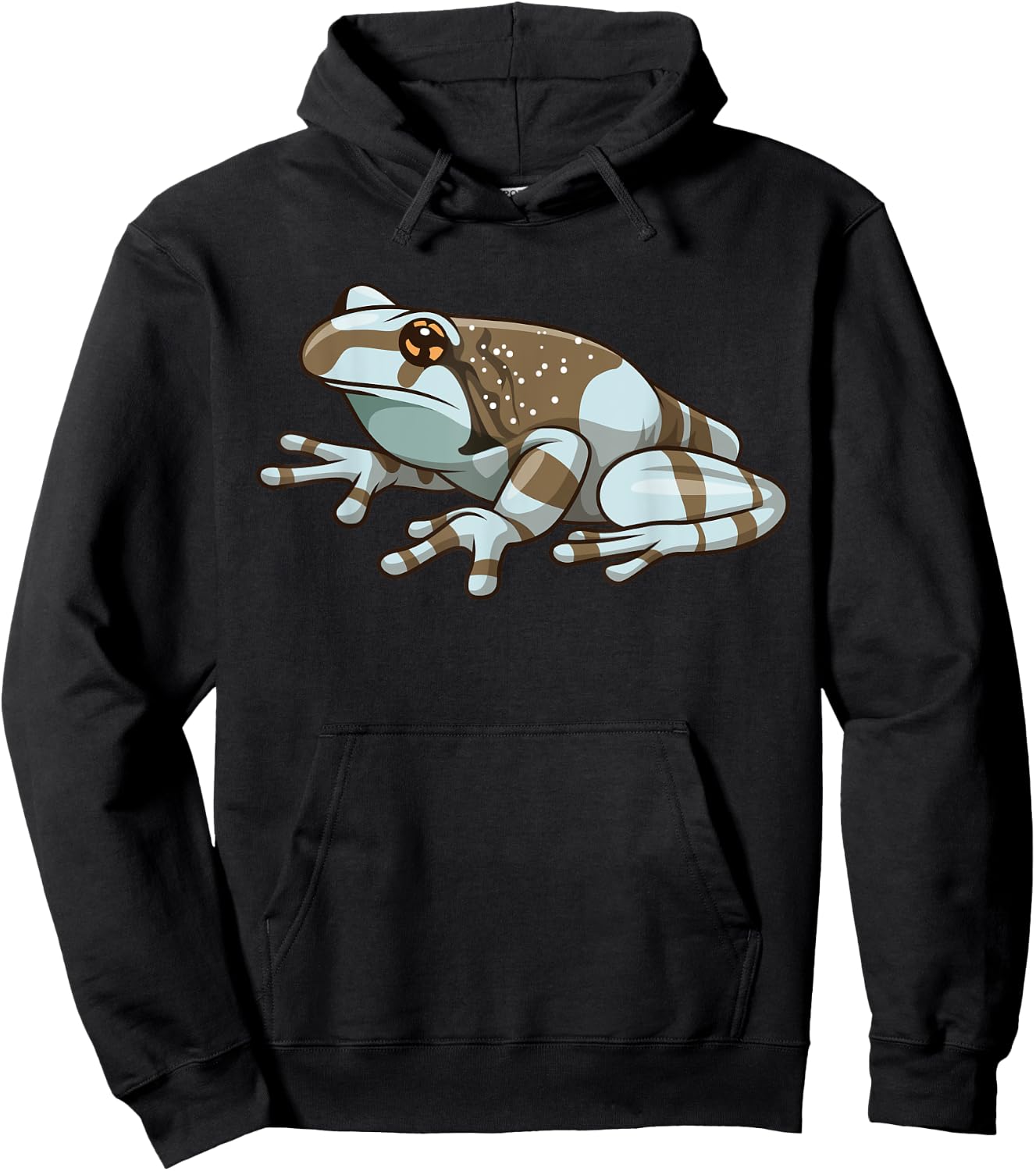 Amazon Milk Frog Funny Realistic Amazon Milk Frog Hoodie - Hoodie | Black