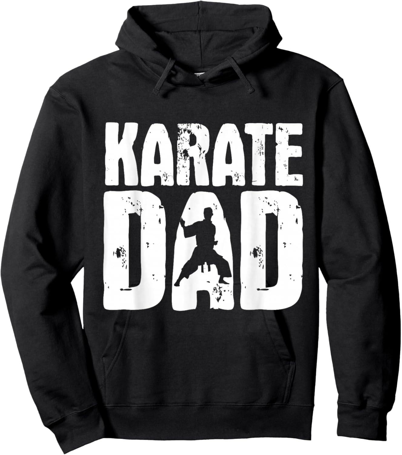 Karate Dad - Martial Arts Coach Karateka Taekwondo Trainer Hoodie - Hoodie | Black