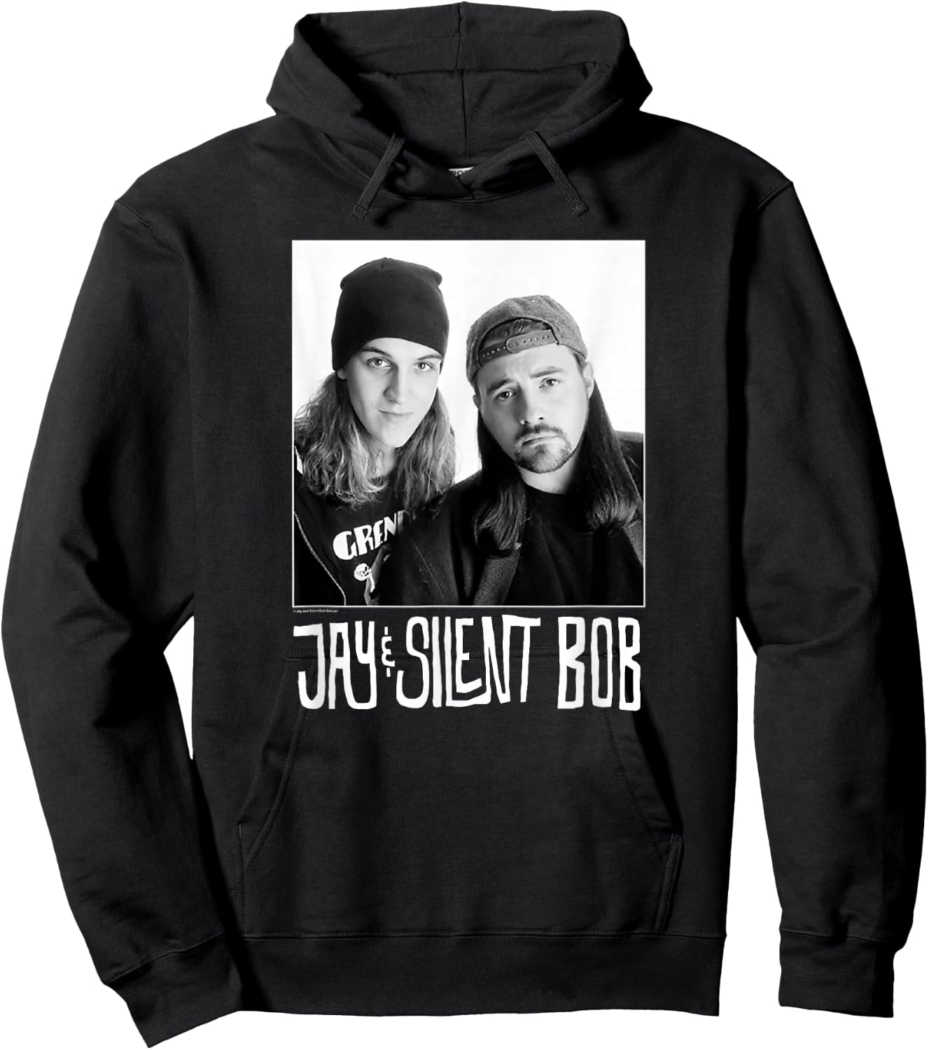 Jay and Silent Bob Photograph Hoodie - Hoodie | Black
