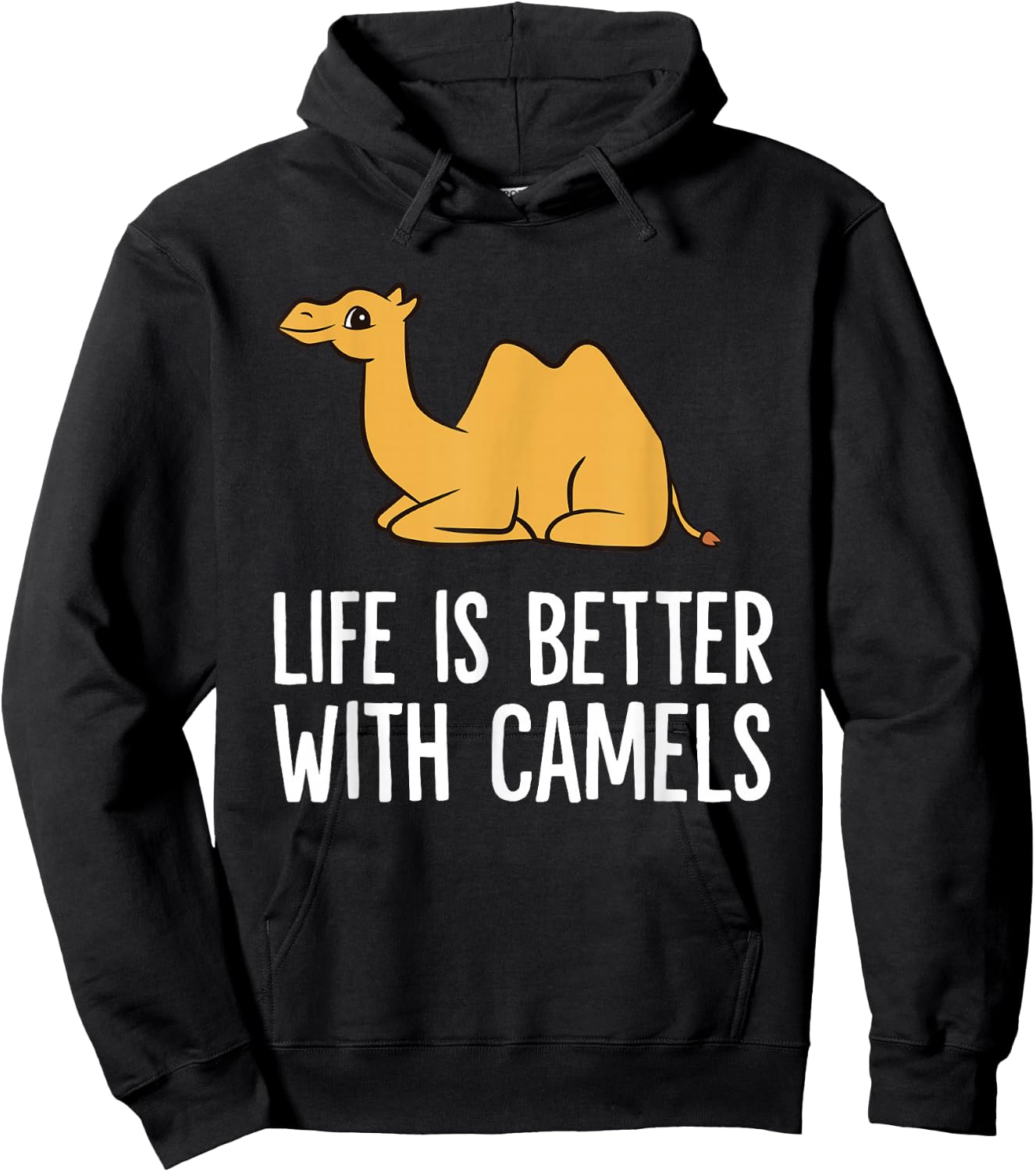 Life Is Better With Camels Hoodie - Hoodie | Black