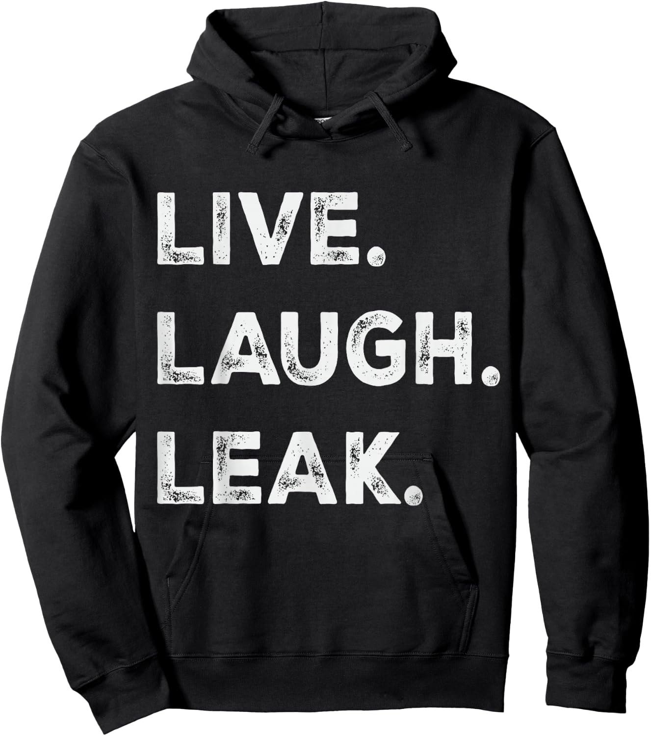 Live Laugh Leak Cerebrospinal Fluid Leak Awareness Warrior Hoodie - Hoodie | Black