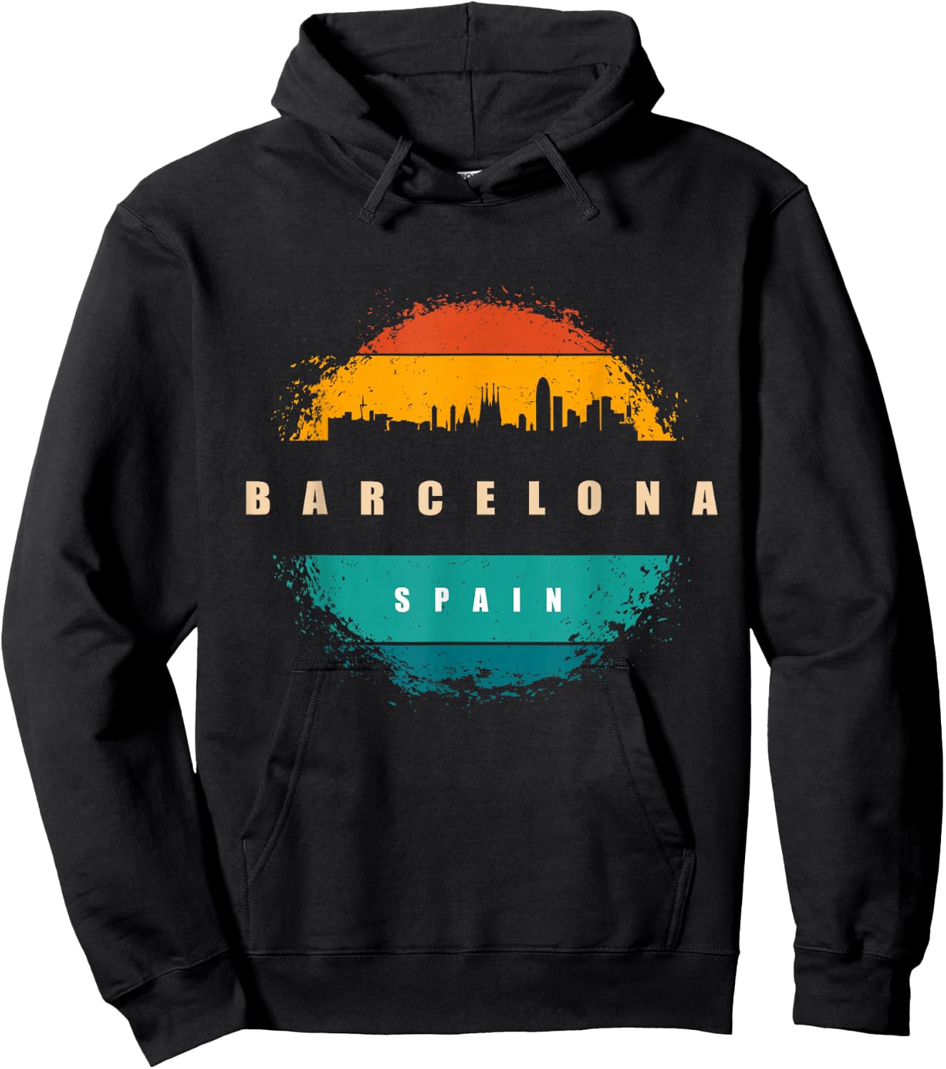 City of Barcelona Spain Hoodie - Hoodie | Black