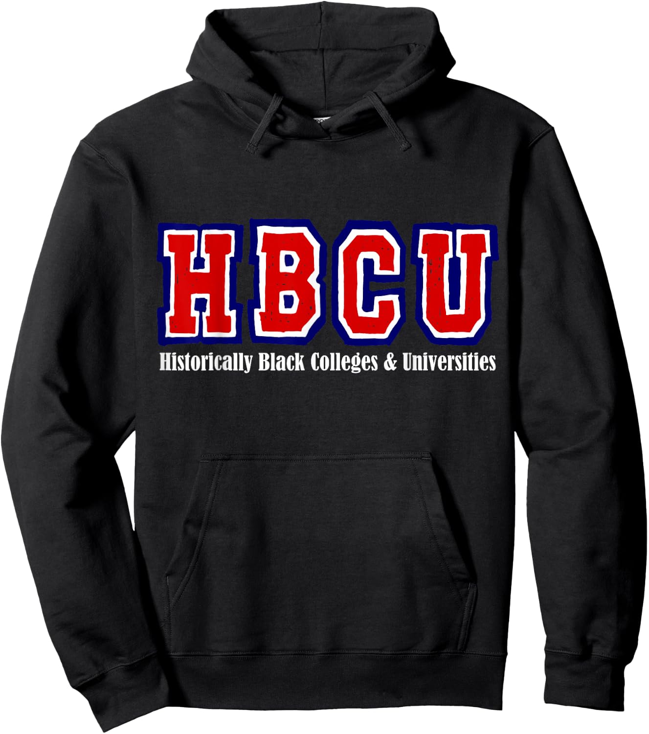 HBCU Alumni Apparel Historical Black college grad Hoodie - Hoodie | Black