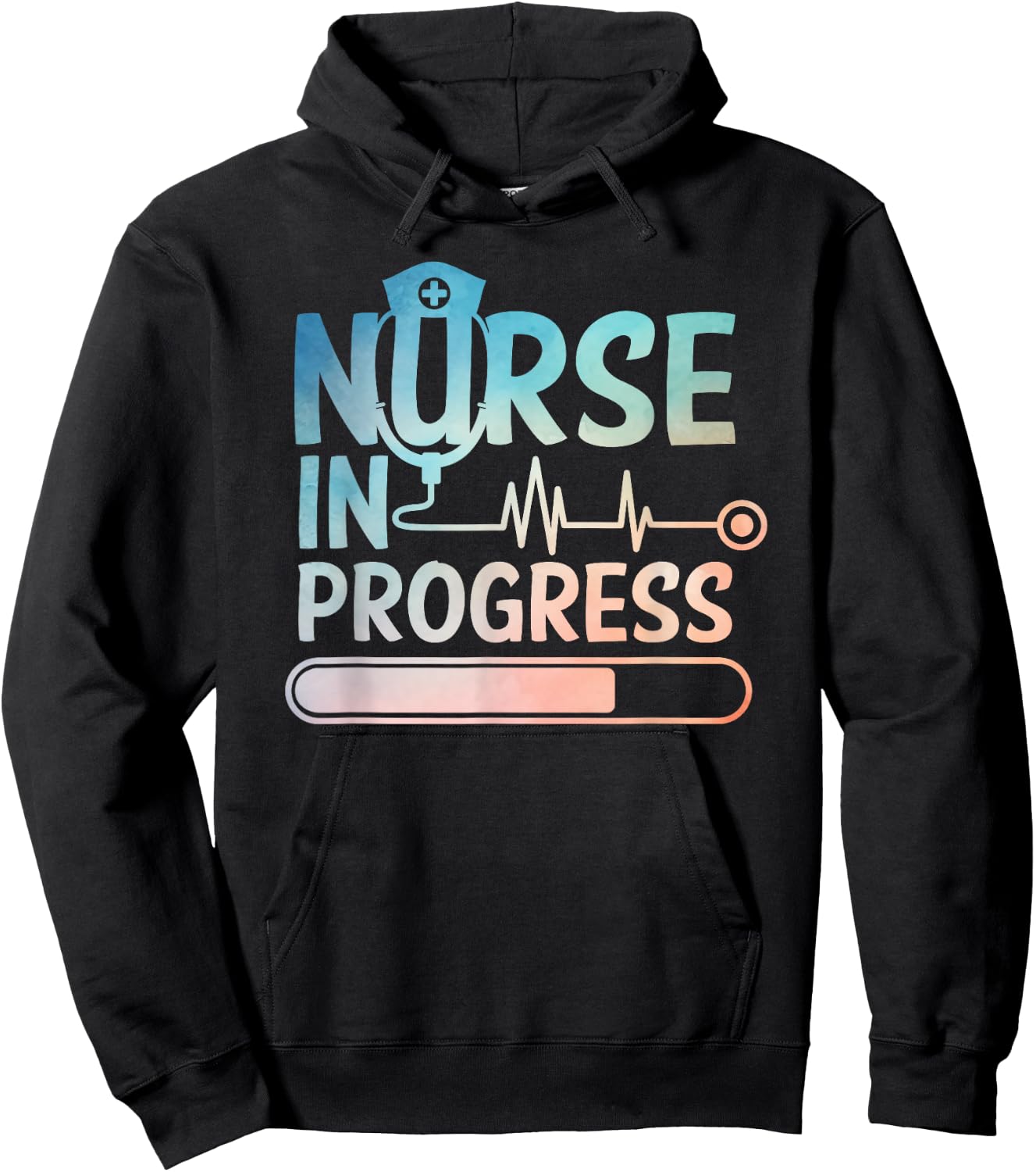Nursing Student Art Men Women NICU Graduation Future Nurse Hoodie - Hoodie | Black