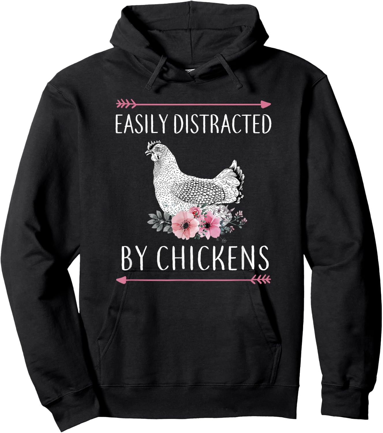Chicken Shirt Funny Chicken Lover Hoodie - Hoodie | Black