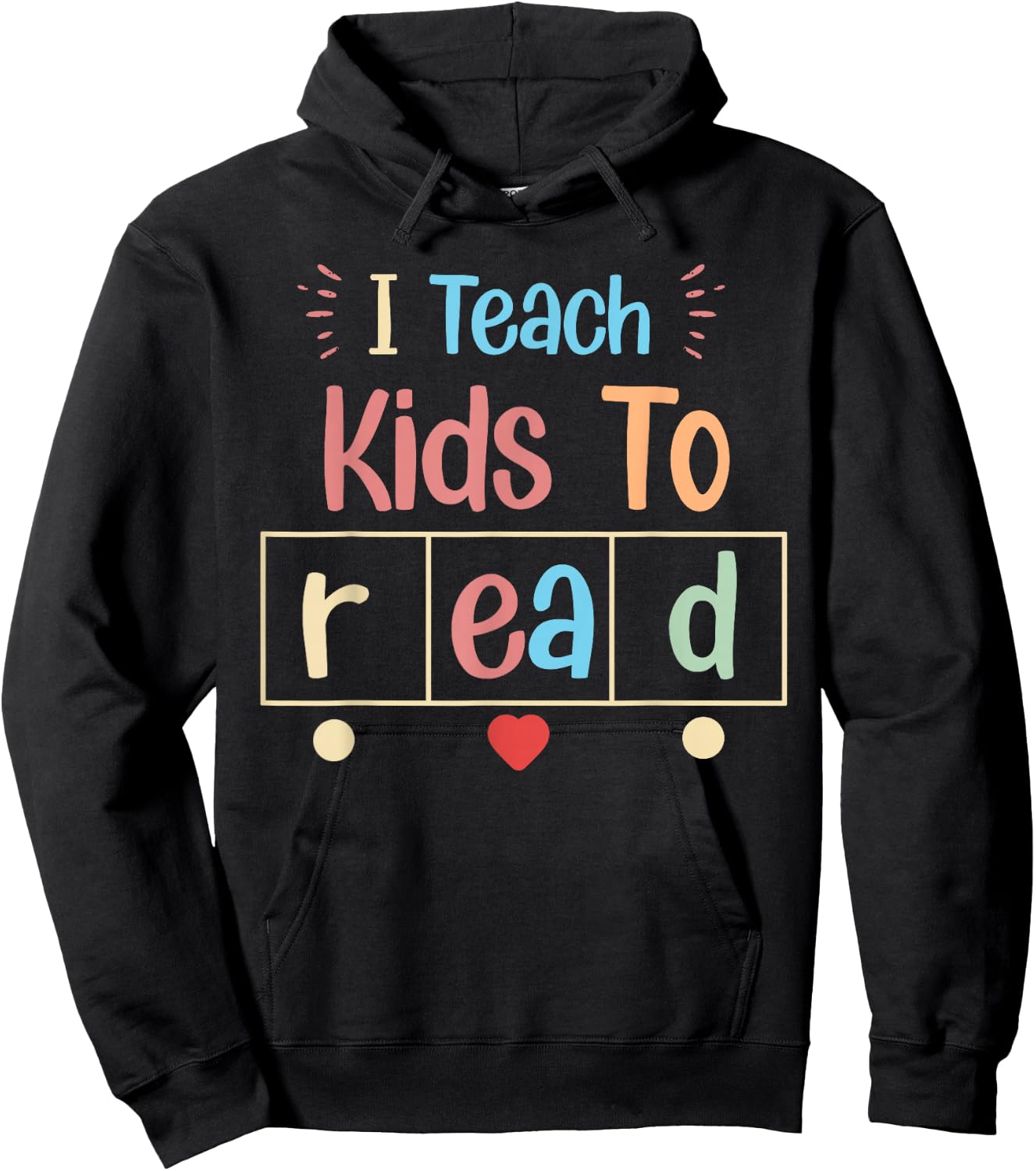 I Teach Kids To Read Science Teachers Men Women Reading Hoodie - Hoodie | Black