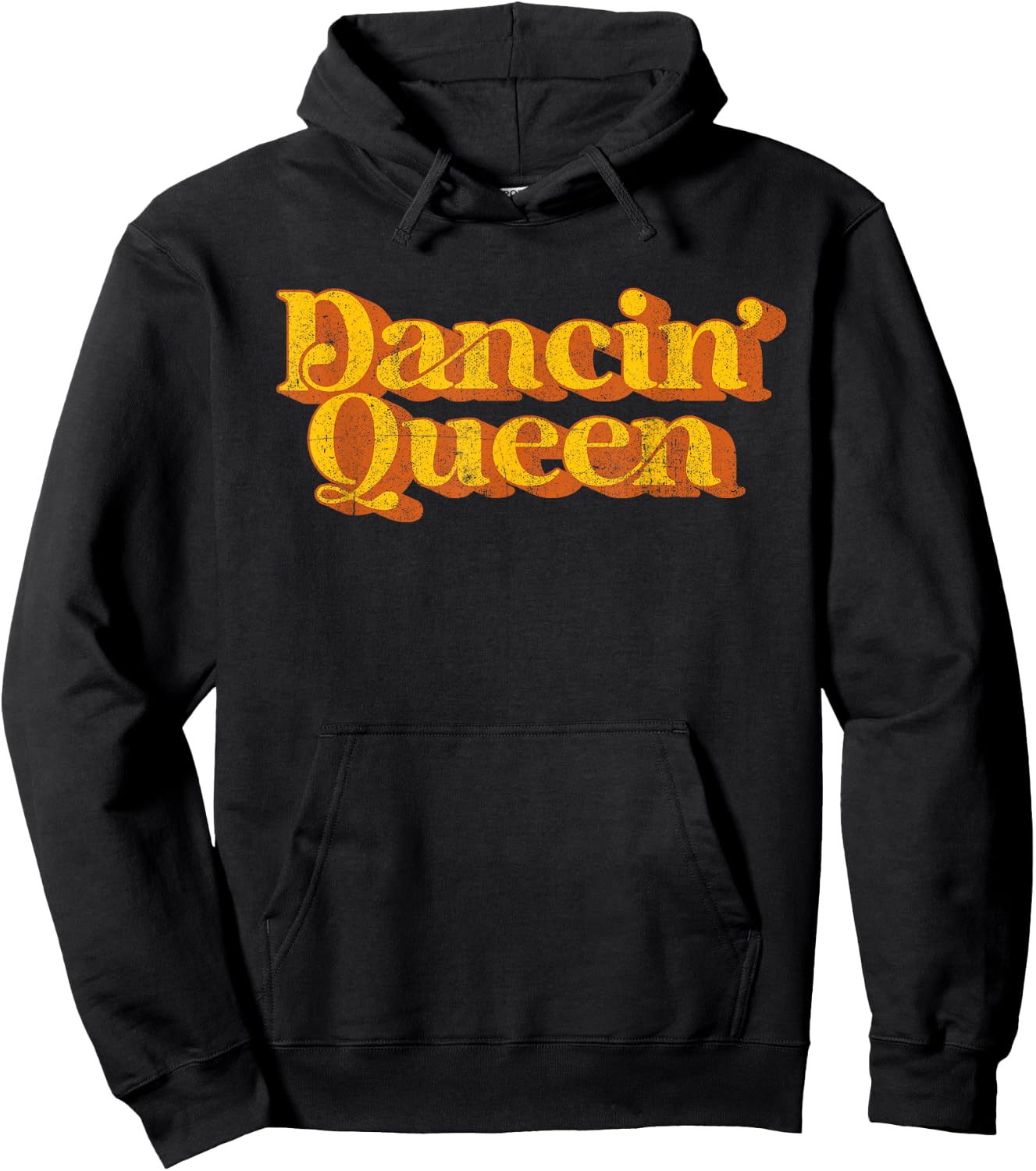 Retro Dancin Queen Funny Disco 70's Party Costume Hoodie - Hoodie | Black