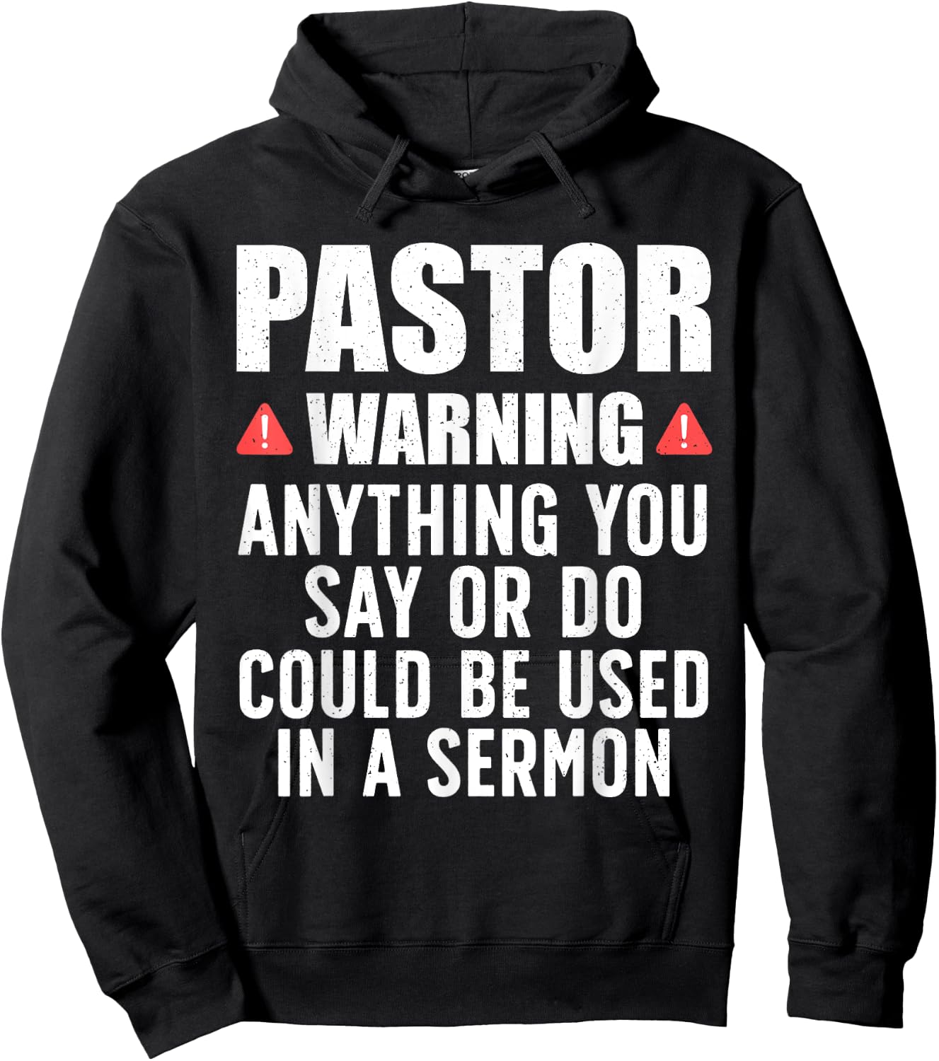 Best Pastor Appreciation Art Dad Christian Bible Hoodie - Hoodie | Black