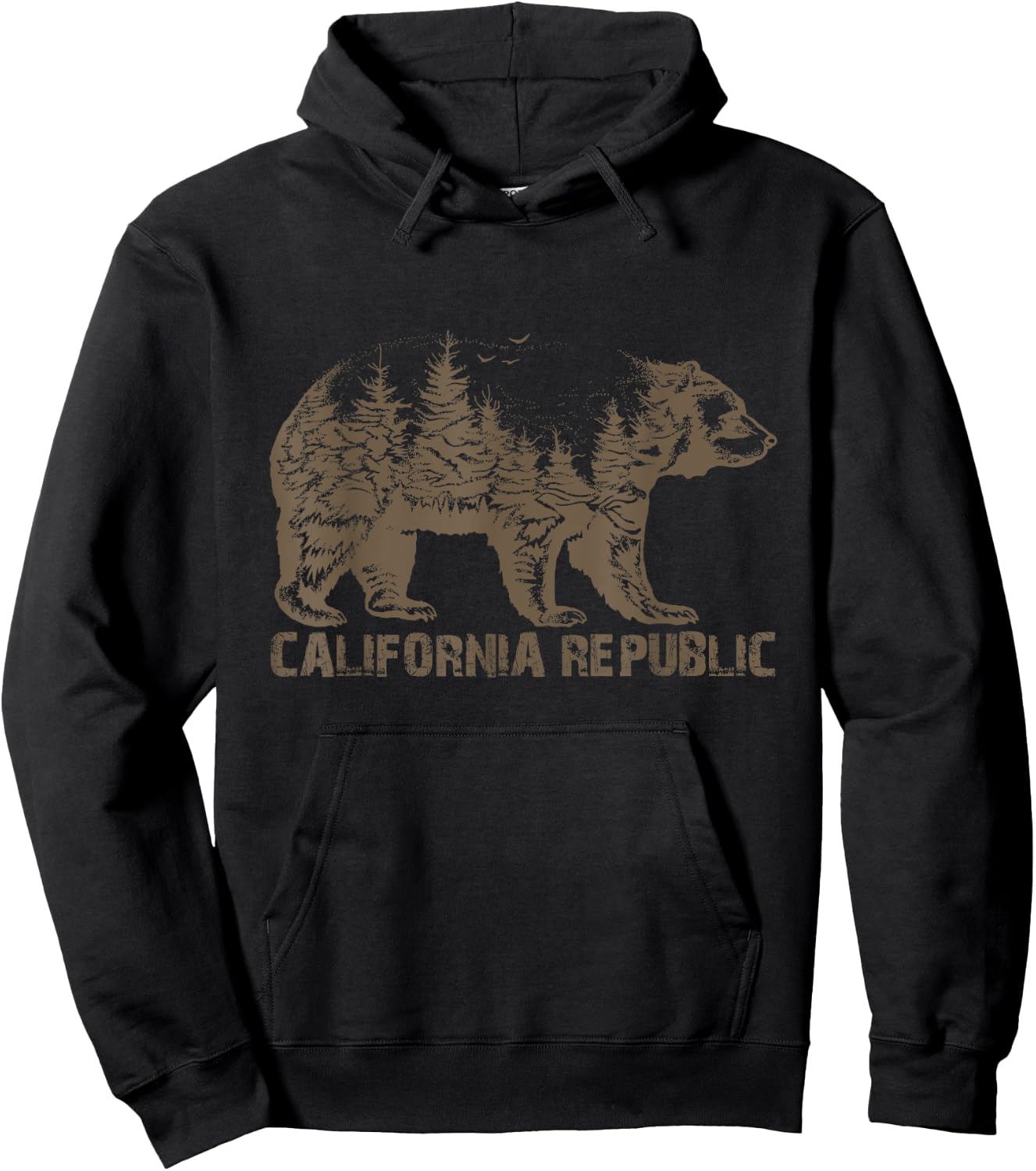 California Republic Hoodie - Hoodie | Black