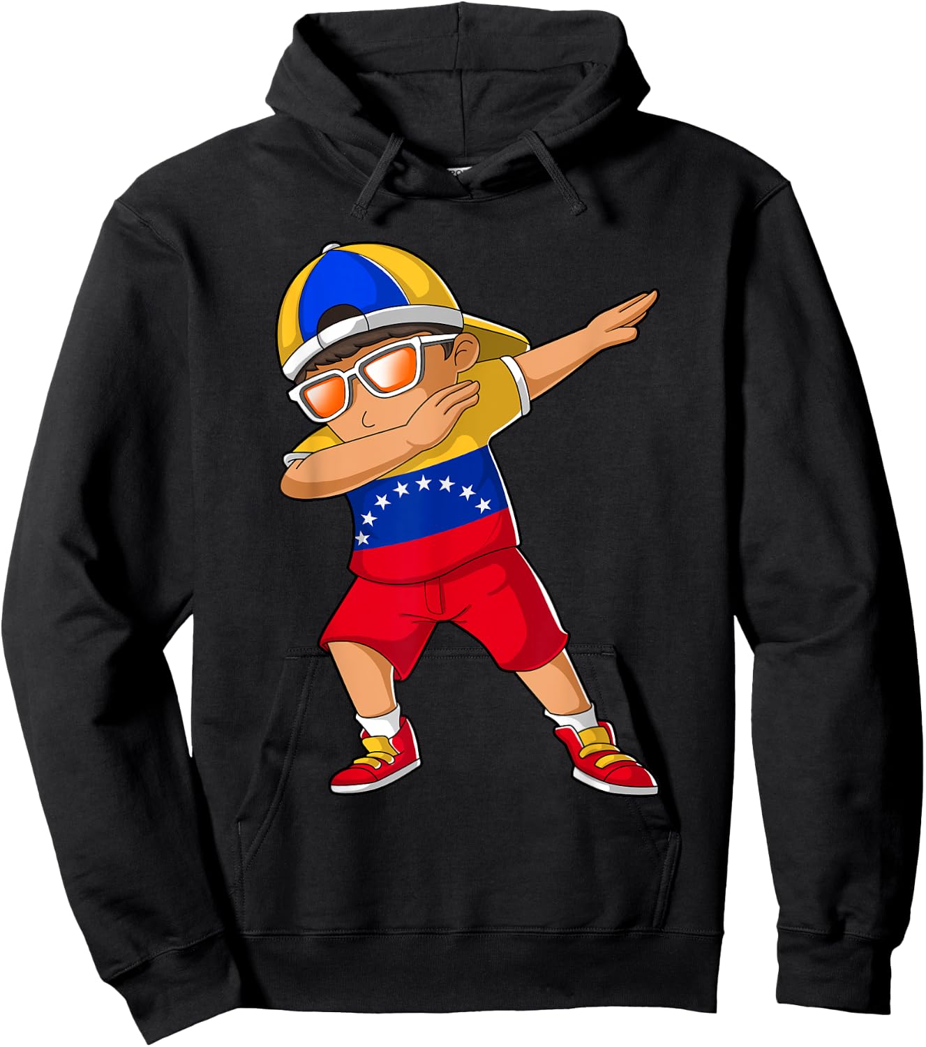 Venezuelan Boy Kid Patriotism Venezuela Roots Heritage Small Hoodie - Hoodie | Black