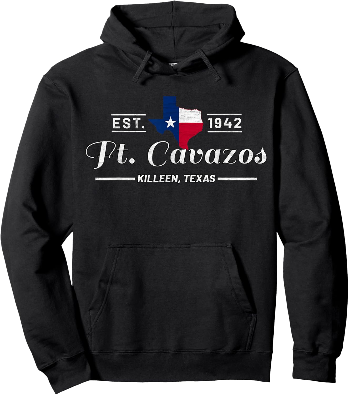Fort Cavazos Killeen Texas Great Place Home Of Armored Corps Hoodie - Hoodie | Black