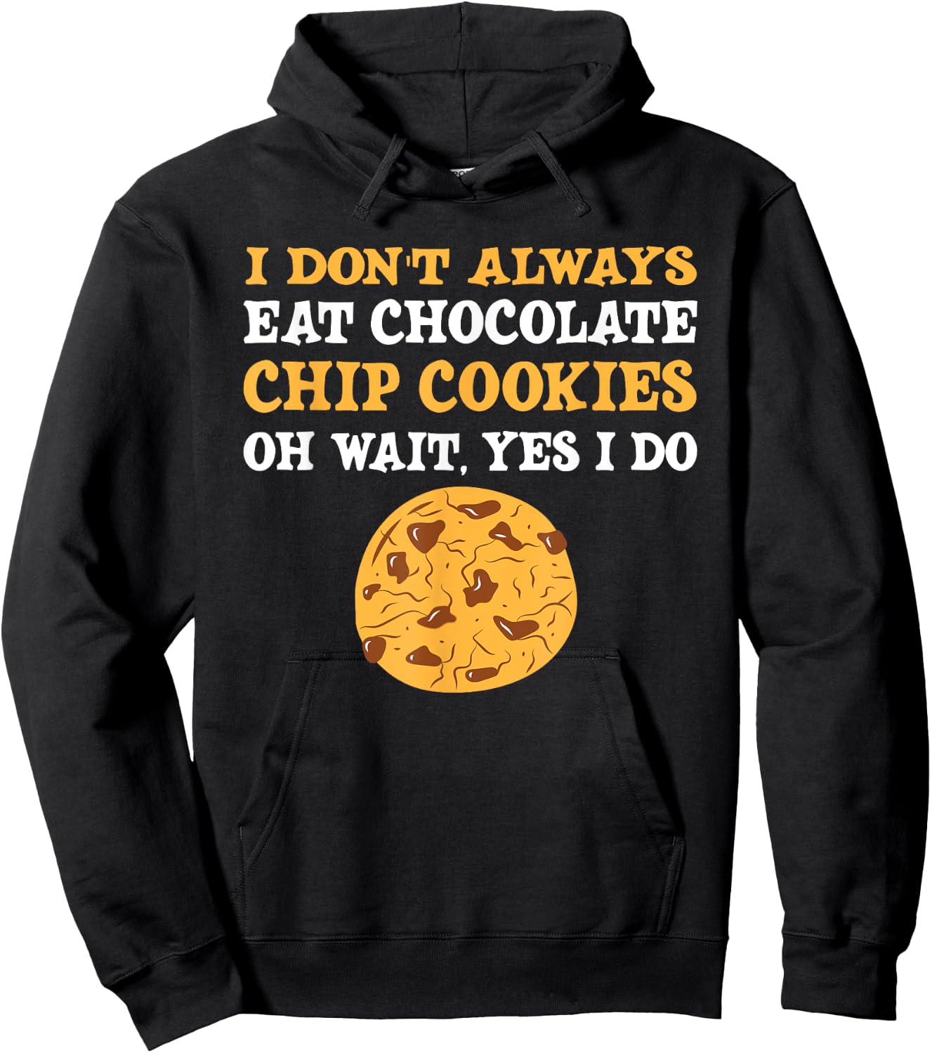 Funny Chocolate Chip Cookies Lover Costume Hoodie - Hoodie | Black