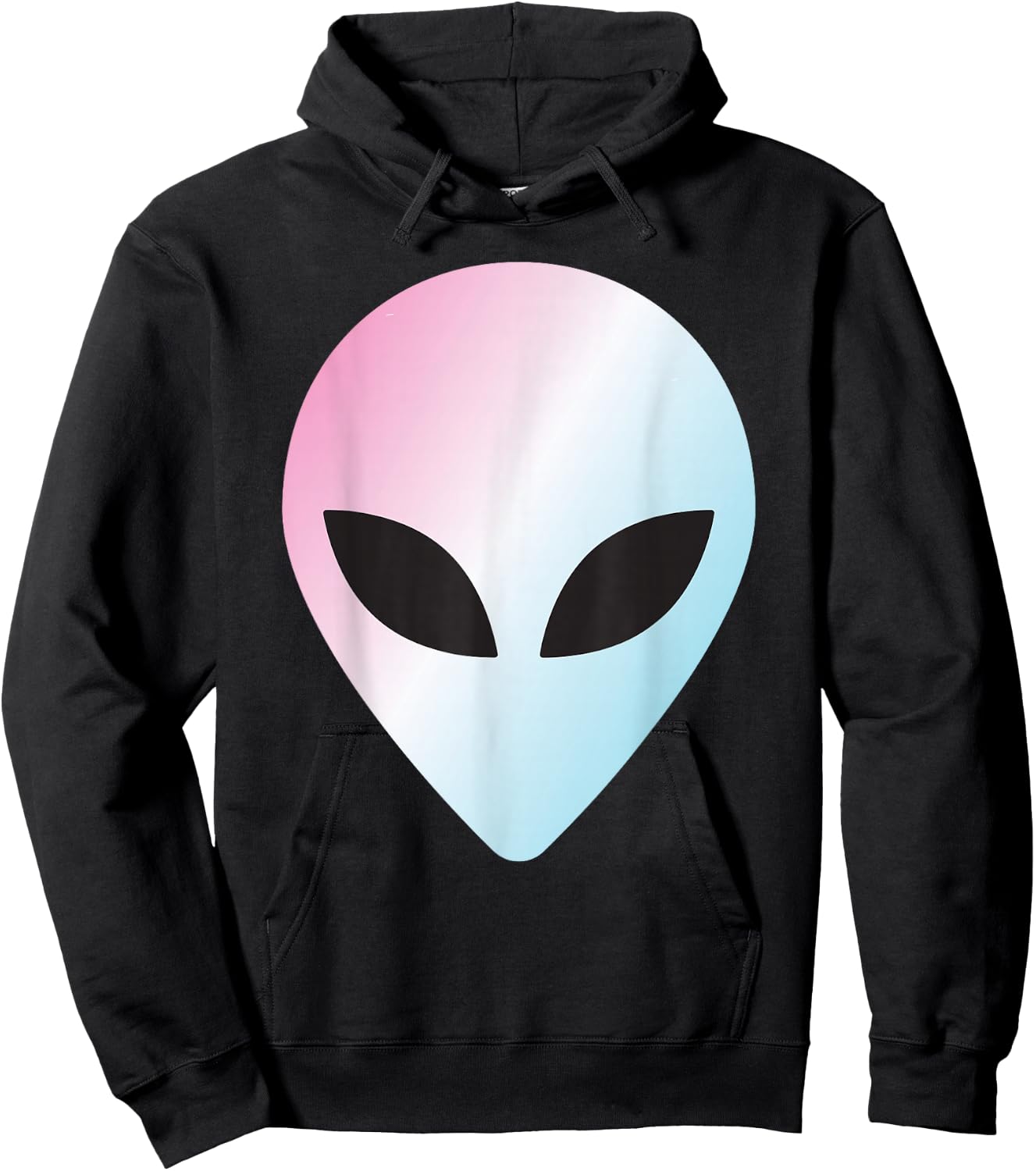 Alien Head T Shirt Colorful Alien thanksgiving 2023 Hoodie - Hoodie | Black