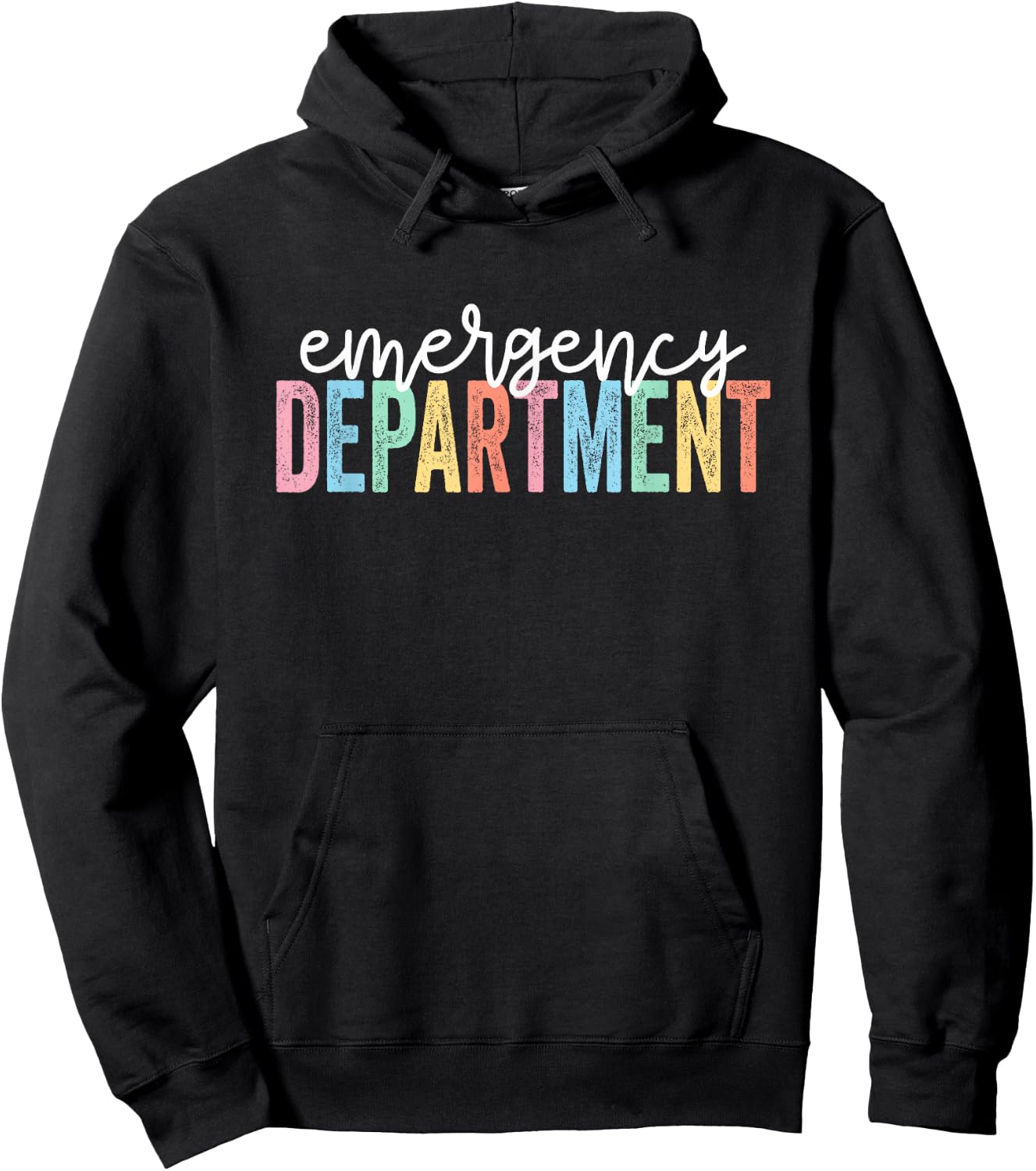 Emergency Department Emergency Room Healthcare Nursing Hoodie - Hoodie | Black