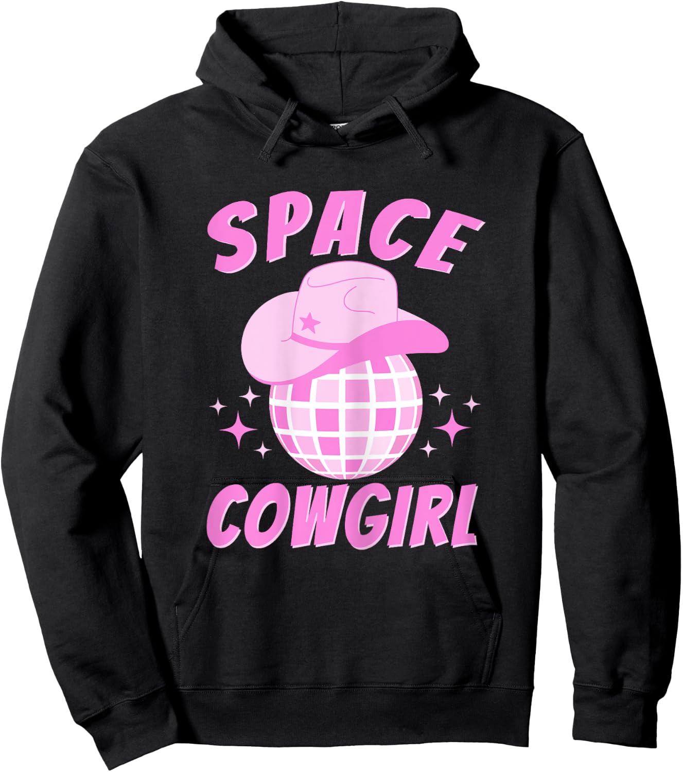 Space Cowgirl Hoodie - Hoodie | Black