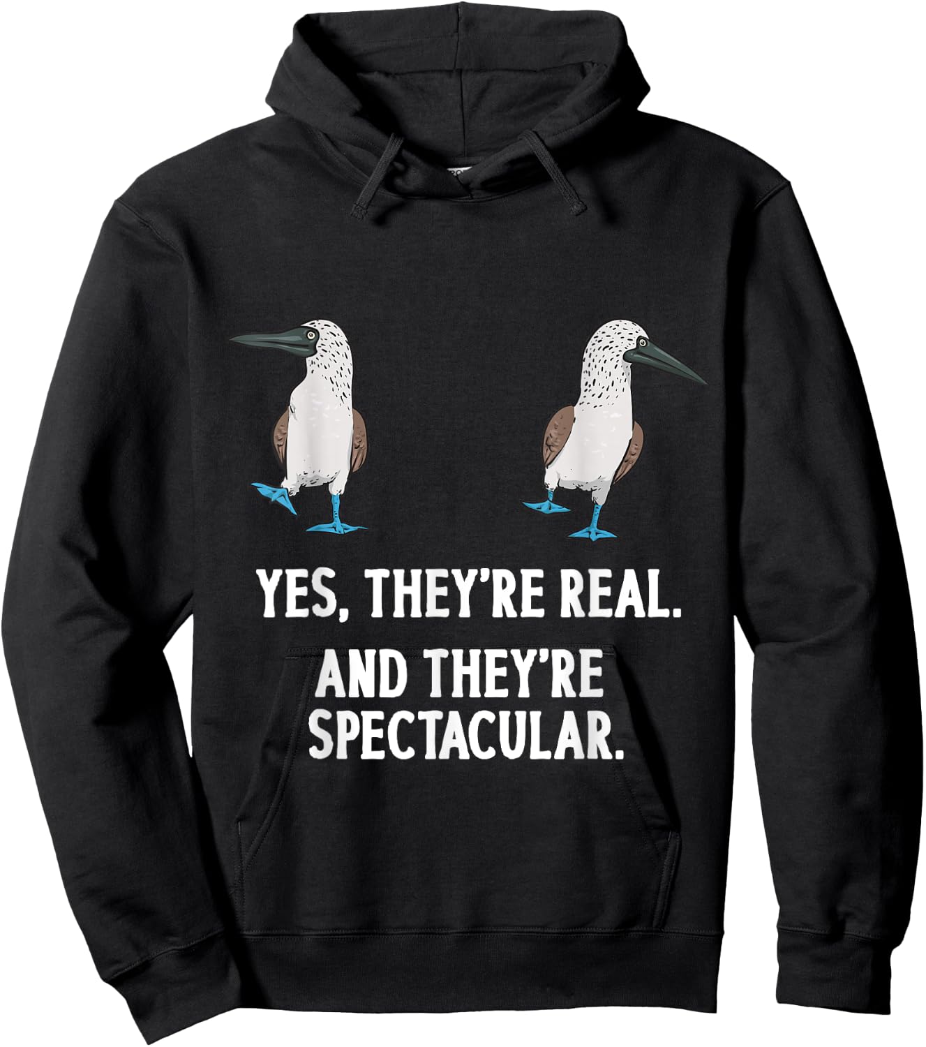 Blue-footed Booby Seabird Boobies Hoodie - Hoodie | Black