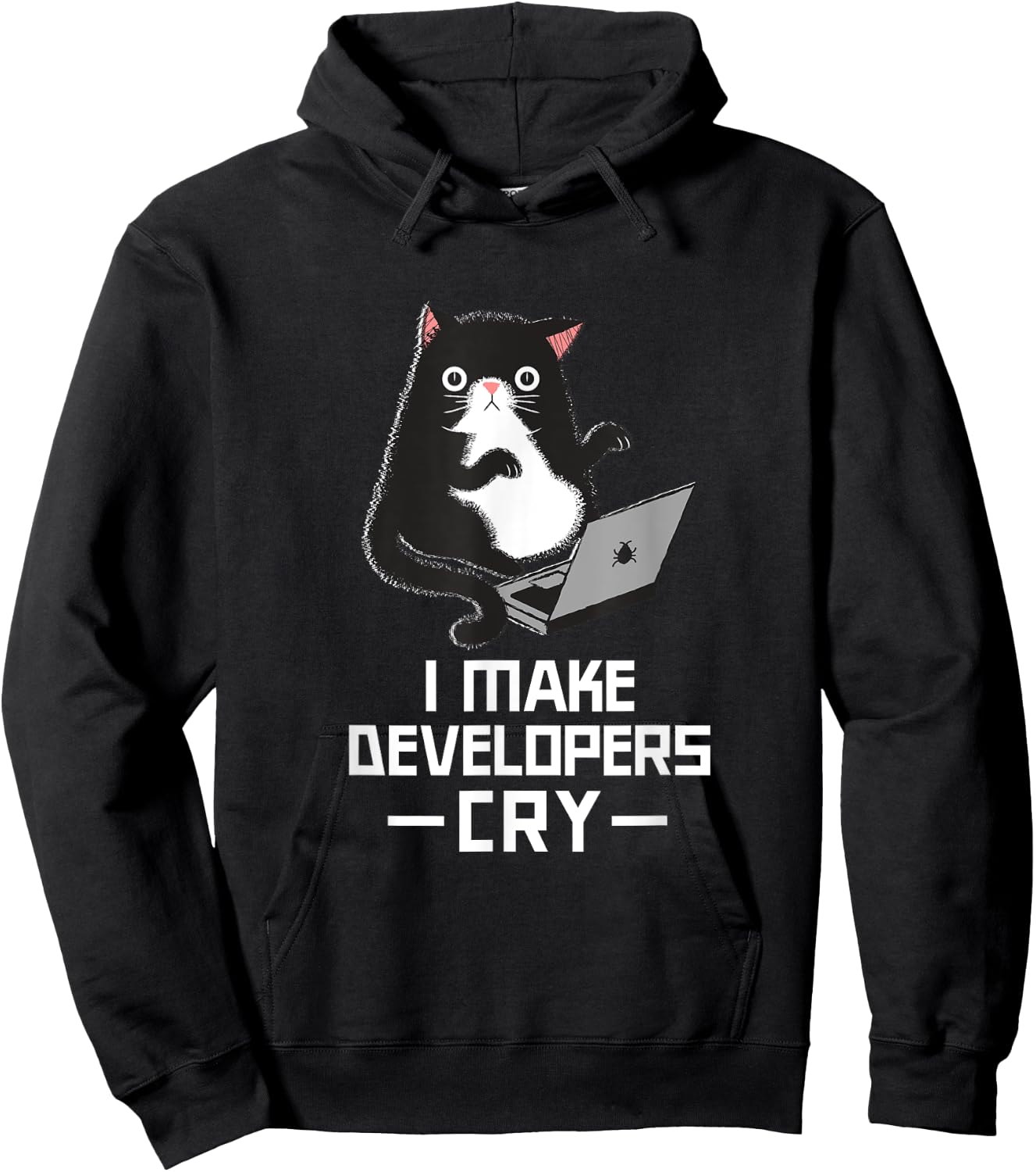 Funny QA Shirt IT Shirt QA Merch for QA Engineer QA Tester Hoodie - Hoodie | Black