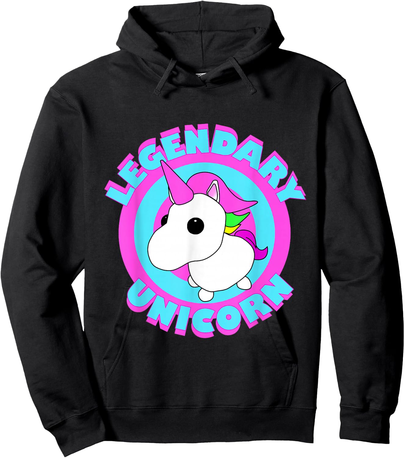 Adopt the Legendary Unicorn Gaming Team Fan Art Hoodie - Hoodie | Black