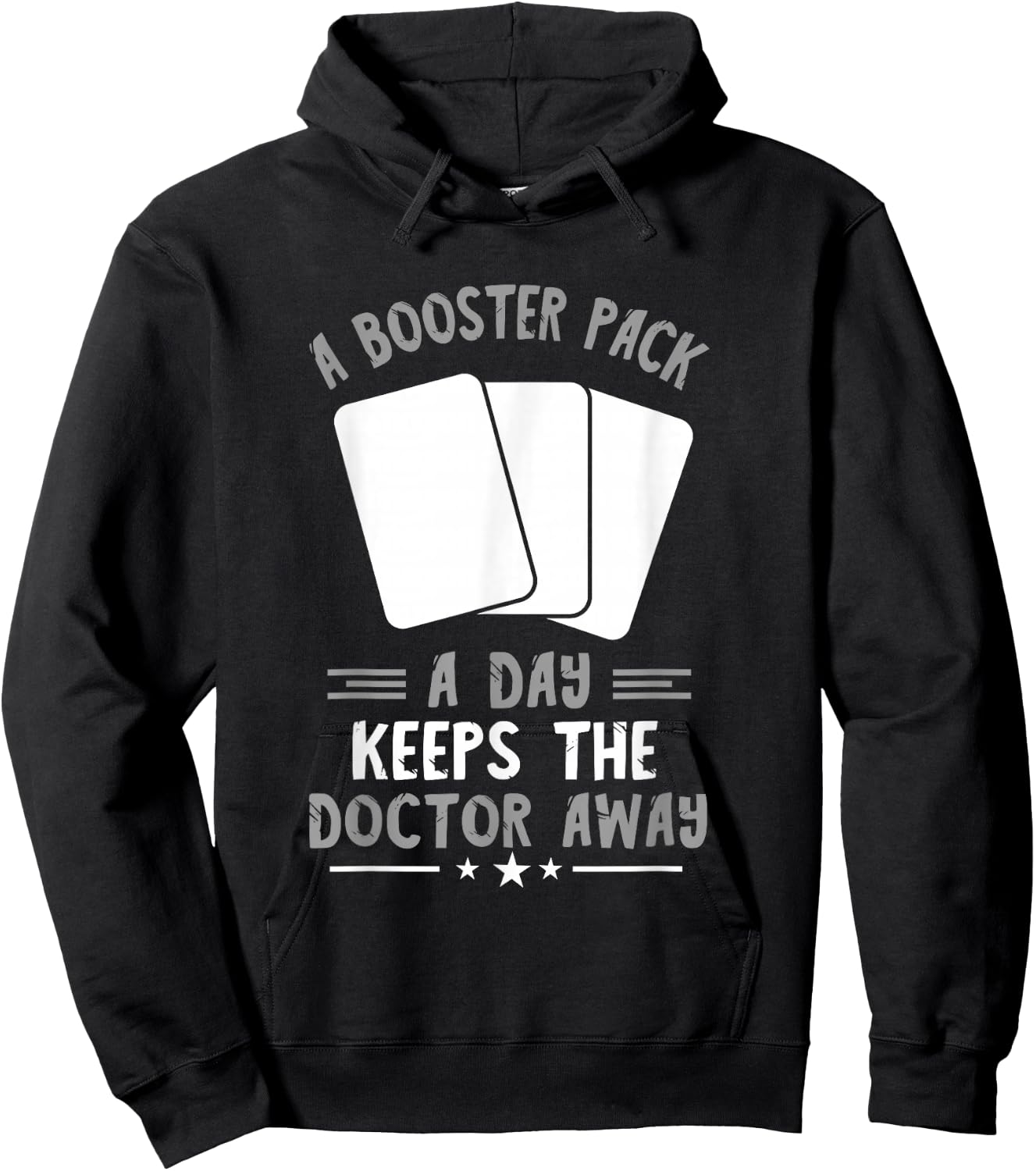 Trading Card Game Keep The Doctor Away TCG Trading Cards Hoodie - Hoodie | Black