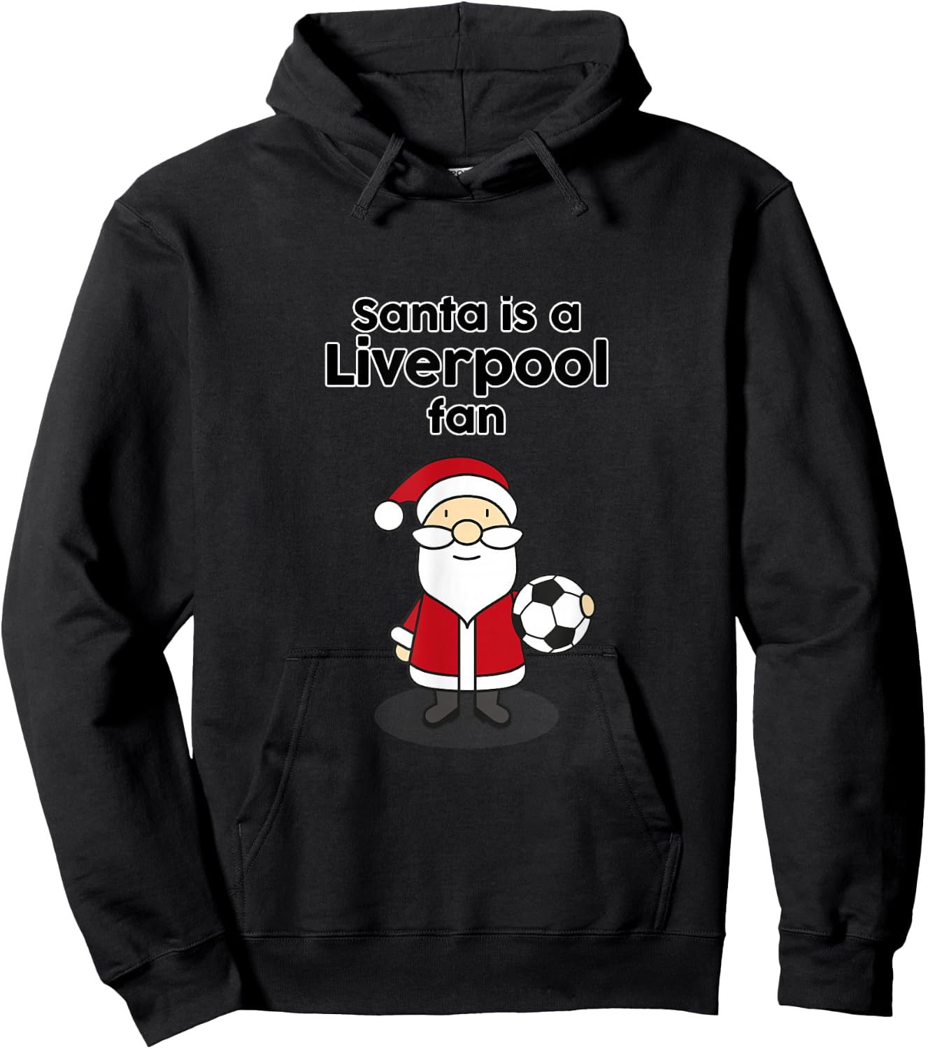 Liverpool Football Soccer Christmas Hoodie - Hoodie | Black