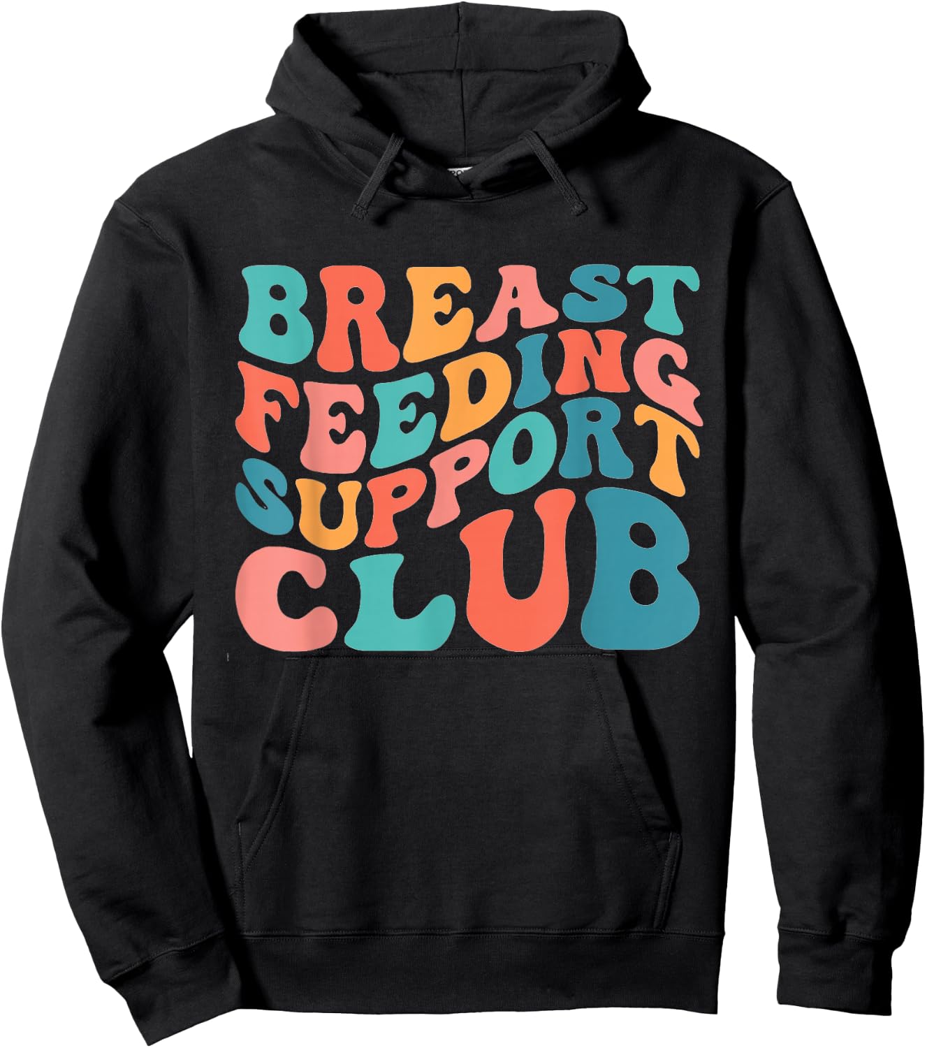 Breast Feeding Support Club Lactation Consultant Counselor Hoodie - Hoodie | Black
