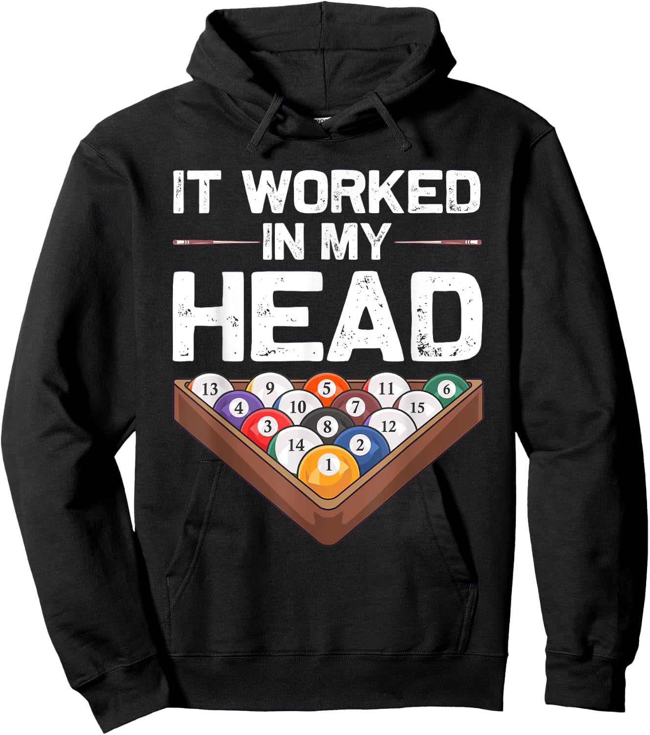 Funny Pool Billiards Design Women Pool Game Players Hoodie - Hoodie | Black