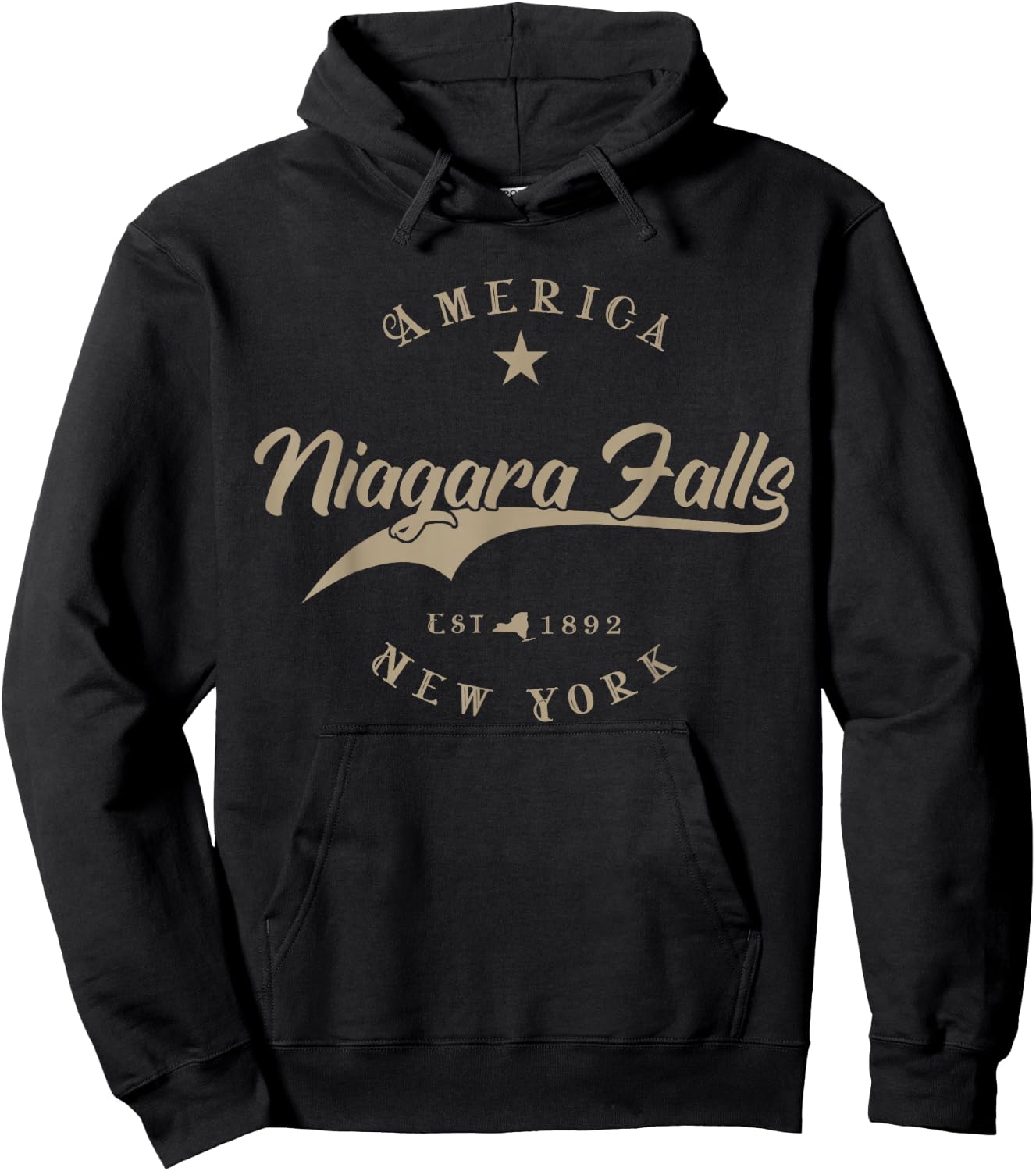 Niagara Falls | New York Hoodie - Hoodie | Black