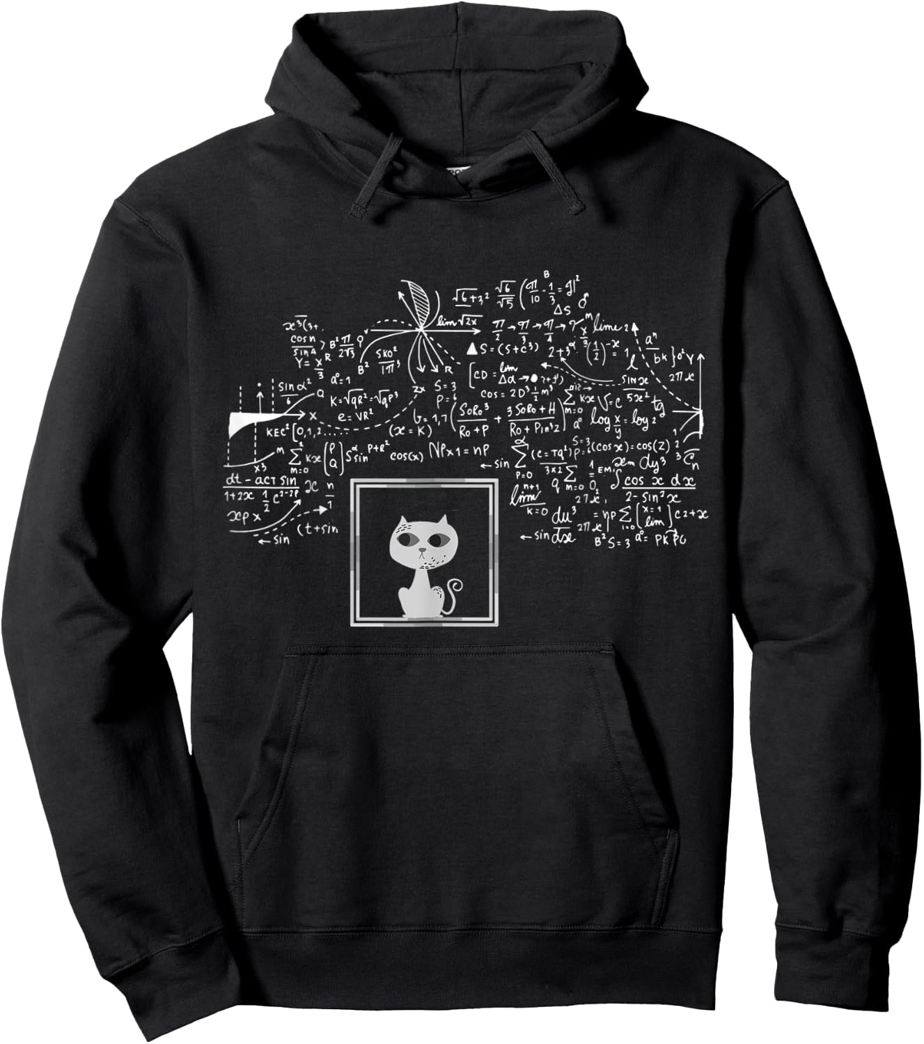 Schrodinger Cat in Box - Science Nerd Physics Hoodie - Hoodie | Black