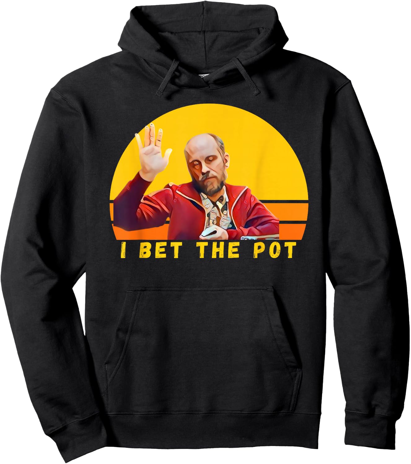 Rounders Movie, Classic Cinema, Pocket Aces, Poker Lovers Hoodie - Hoodie | Black