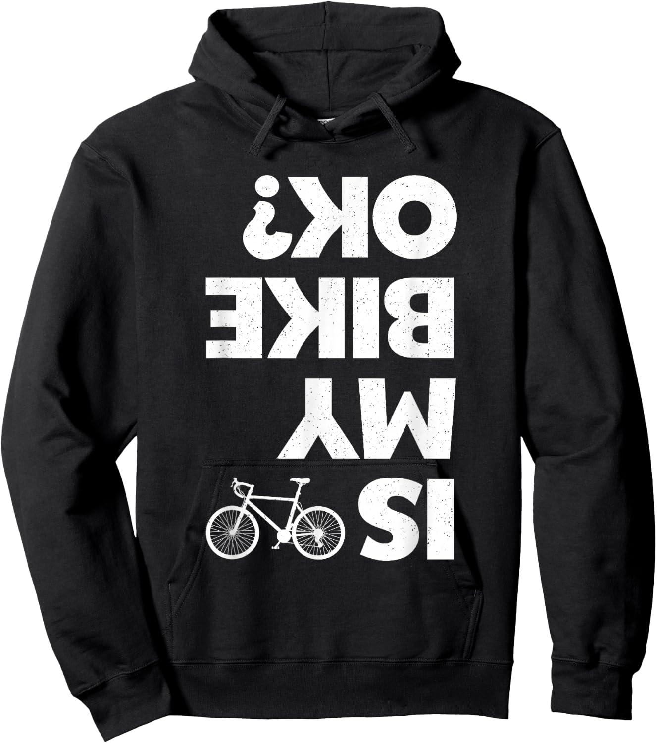 Funny Cycling Women Kids Bicycle Cyclist Bike Riding Hoodie - Hoodie | Black