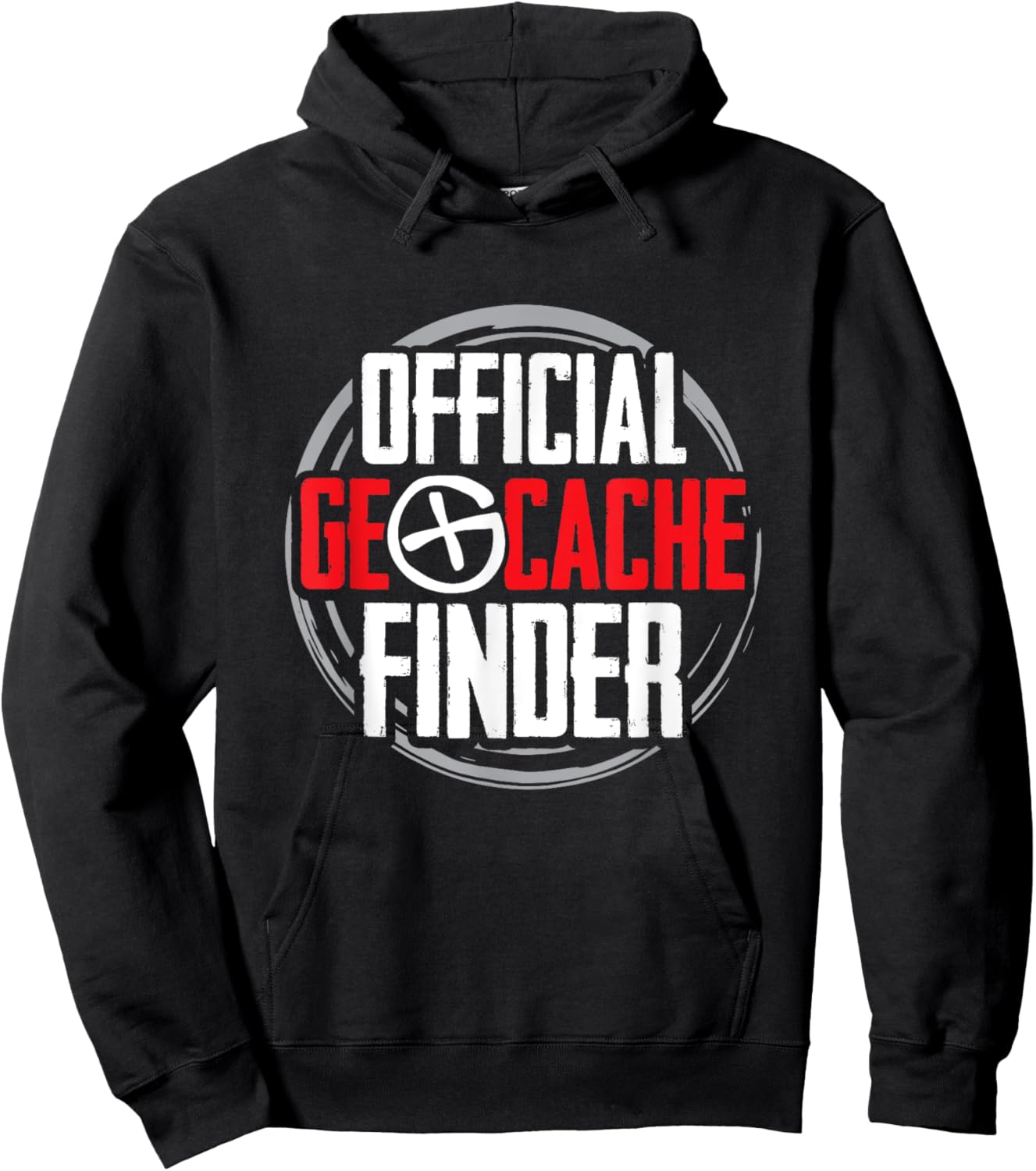 Official Geocache Finder Geocacher Hunting Geocaching Hoodie - Hoodie | Black