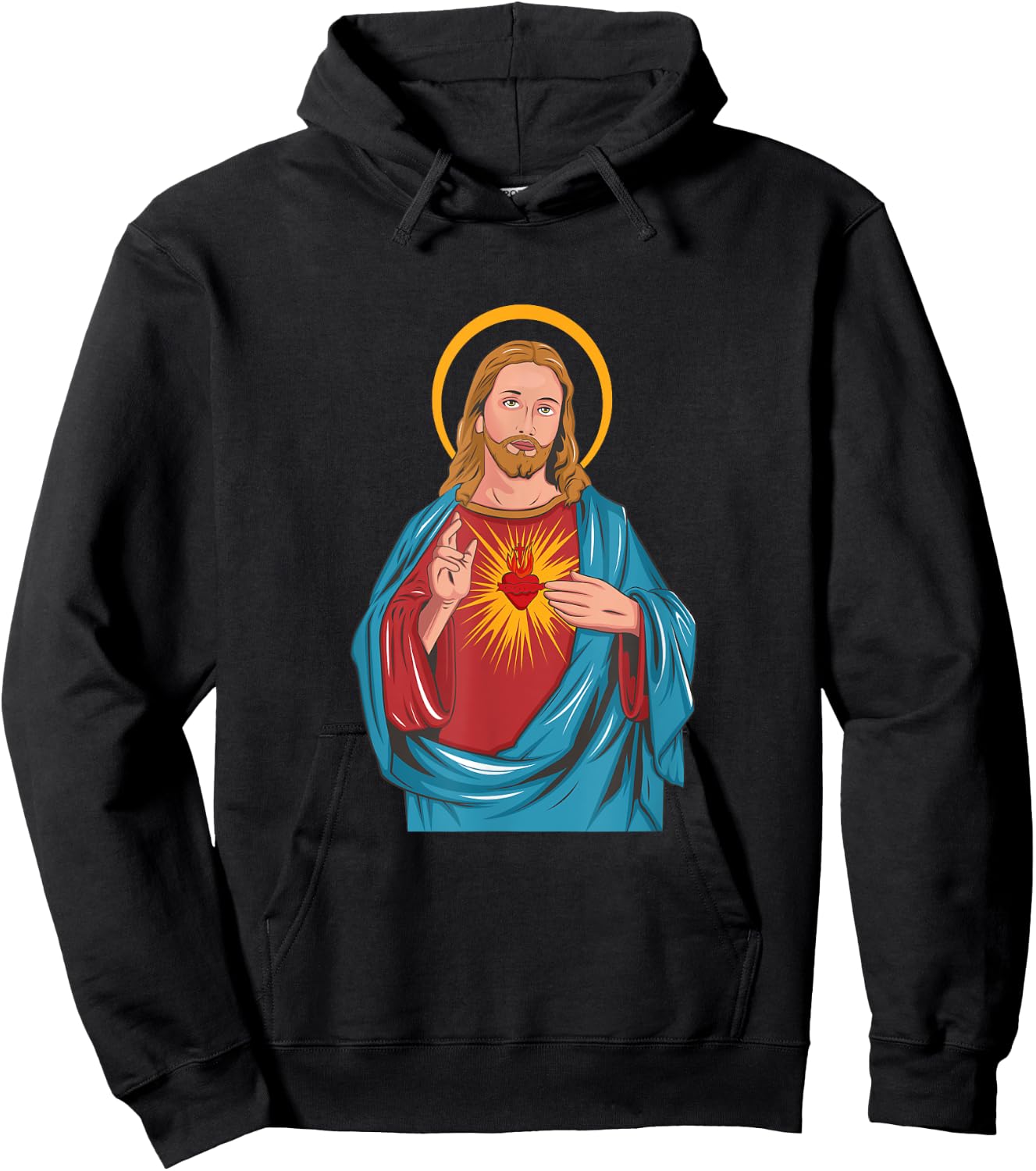 Heart of Jesus Hoodie - Hoodie | Black