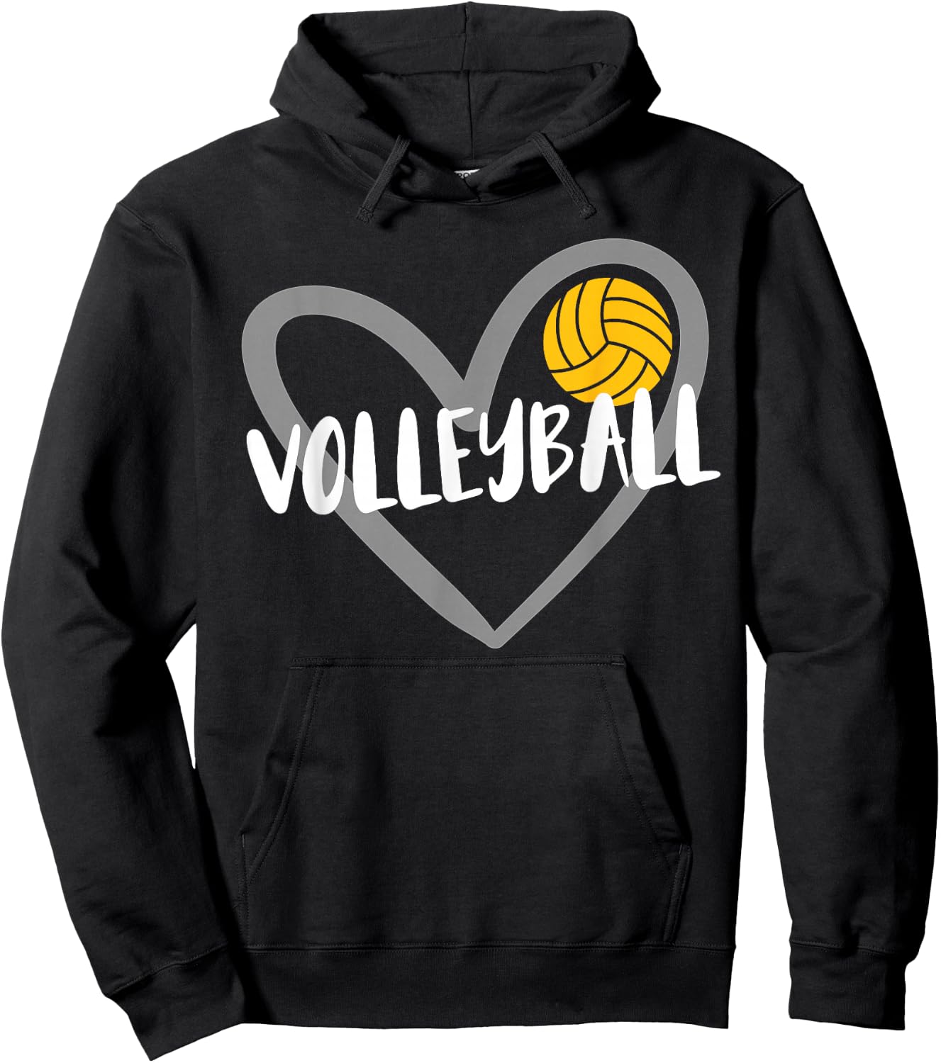 Volleyball Hoodie - Hoodie | Black