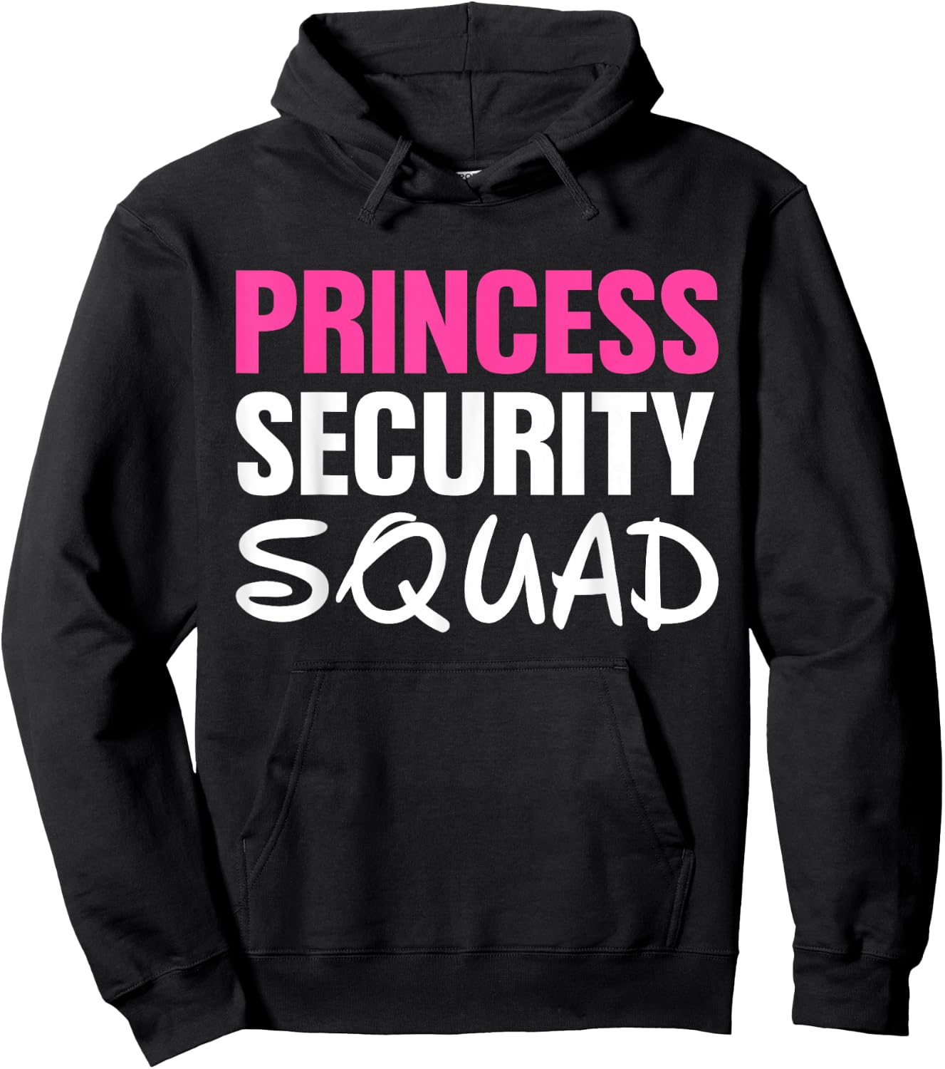 Halloween Princess Security Squad Hoodie - Hoodie | Black