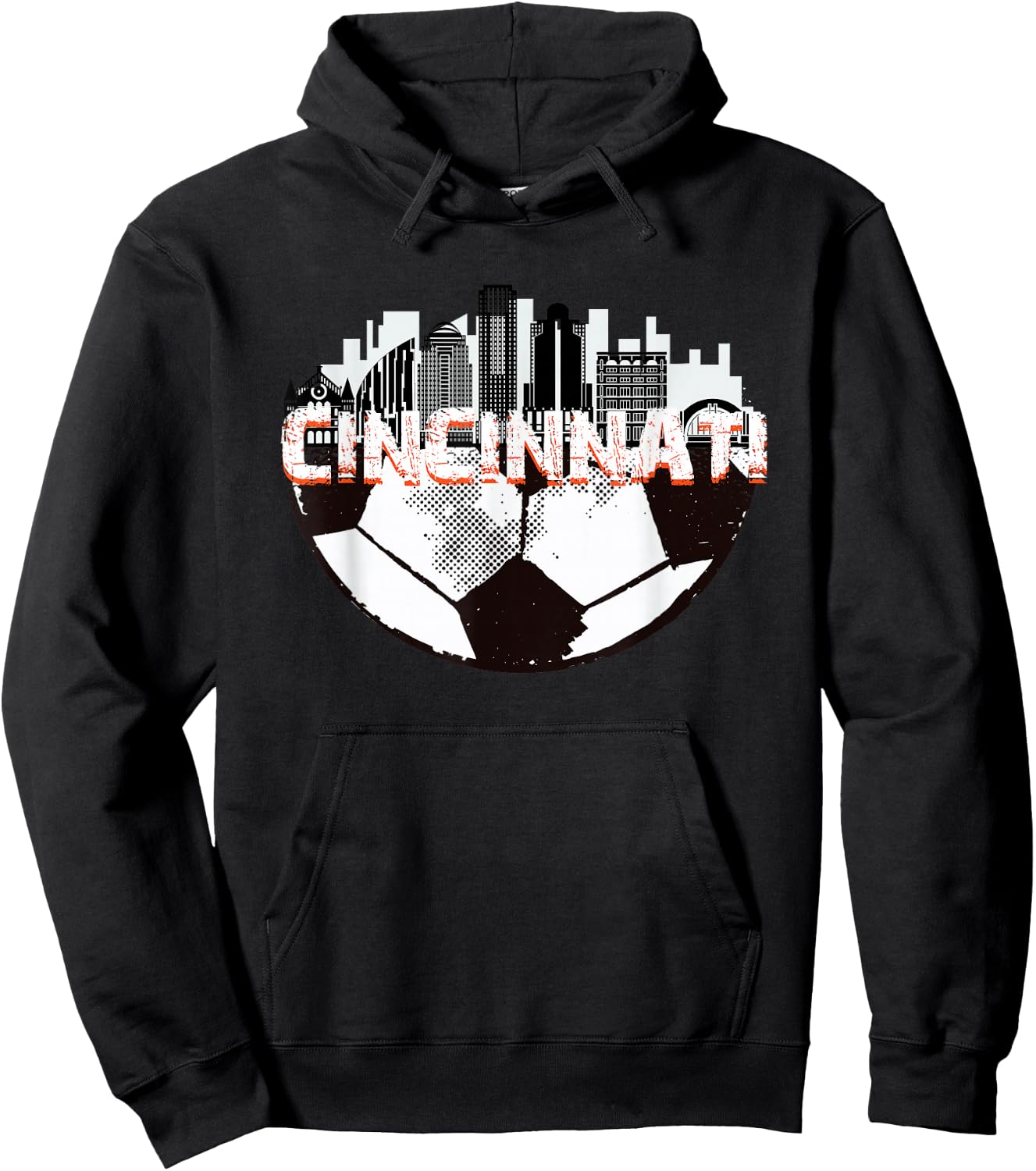 Cincinnati fan fc t shirt Hoodie - Hoodie | Black