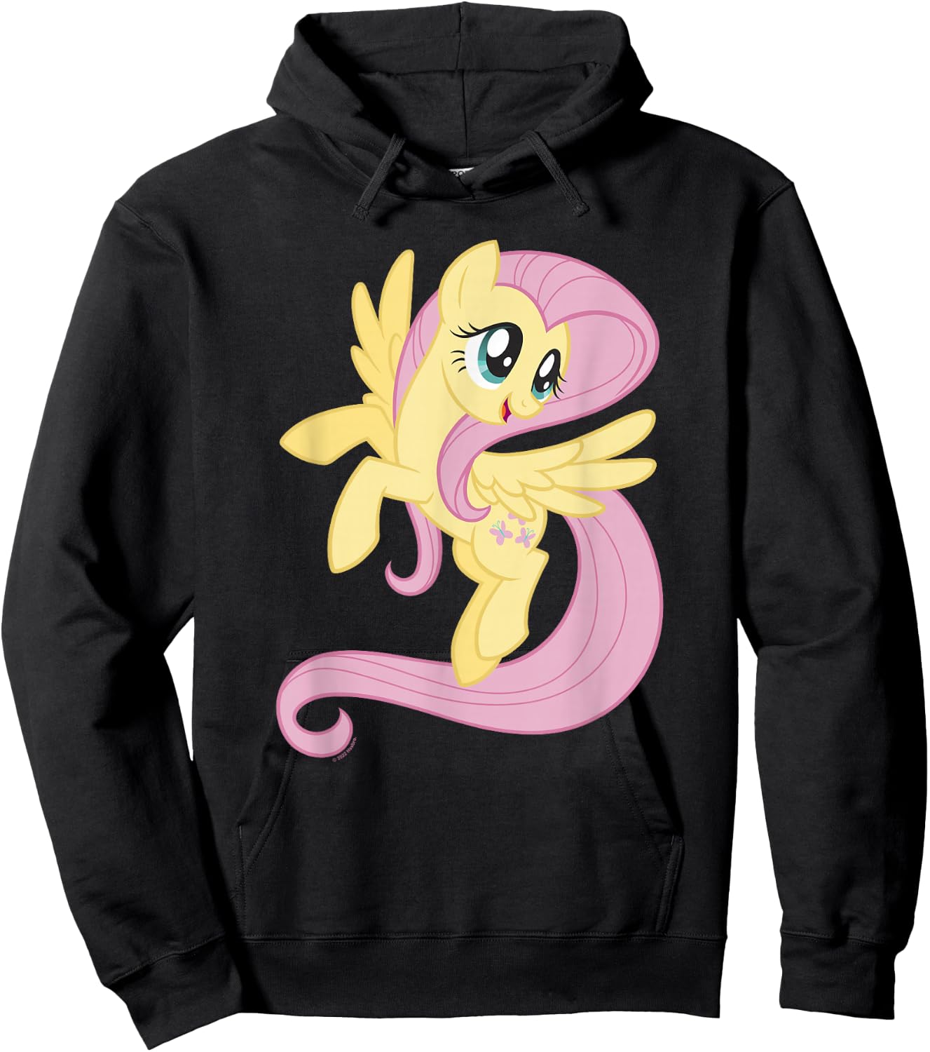 My Little Pony: Friendship is Magic Big Fluttershy Portrait Hoodie - Hoodie | Black