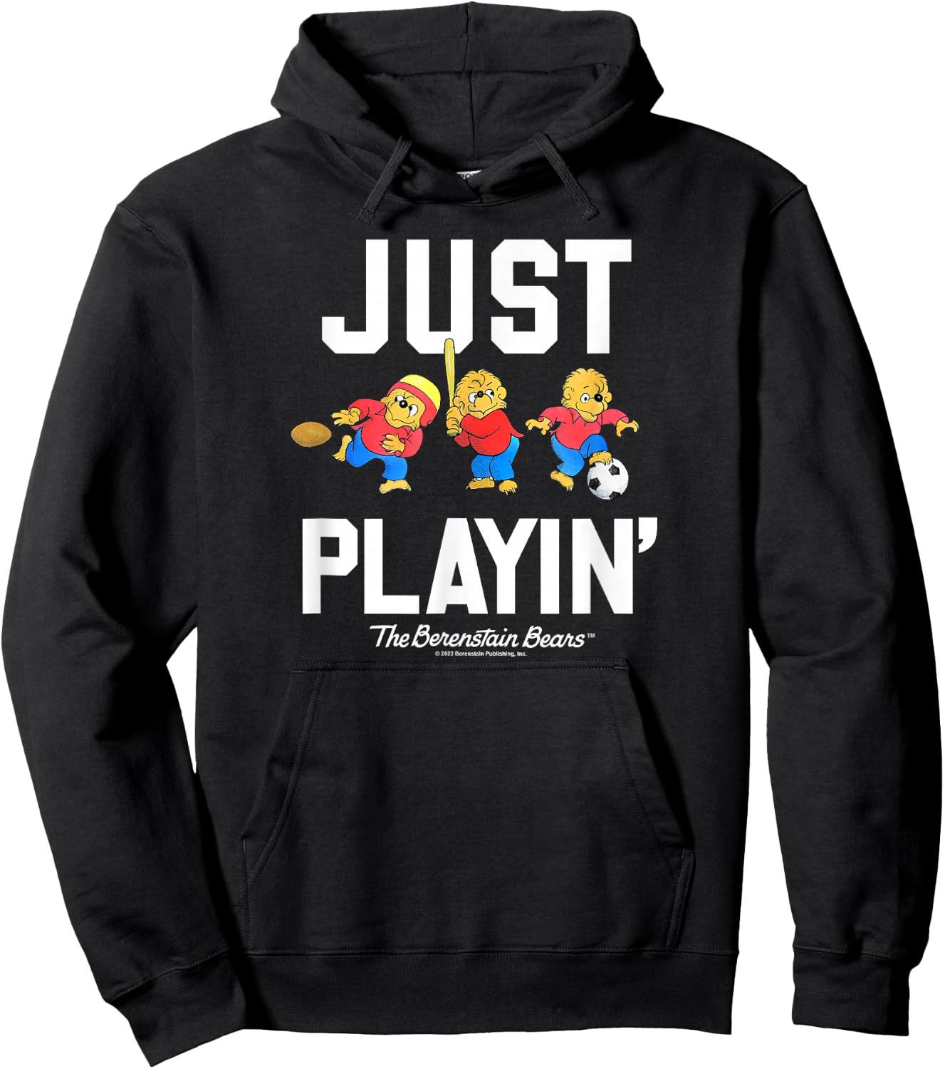 The Berenstain Bears The Berenstain Bears Just Playin Hoodie - Hoodie | Black