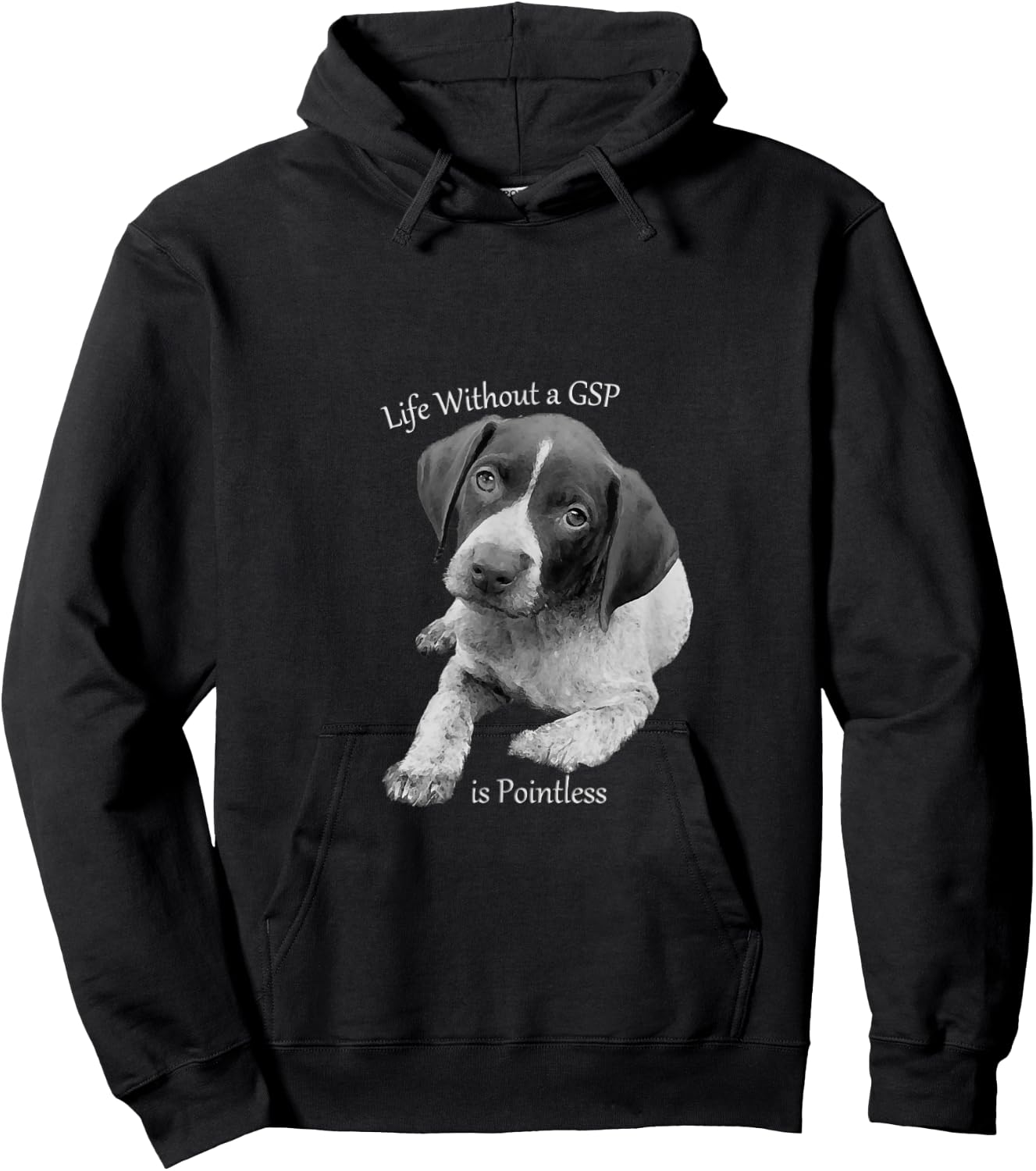German Short Haired Pointer Hoodie - Hoodie | Black