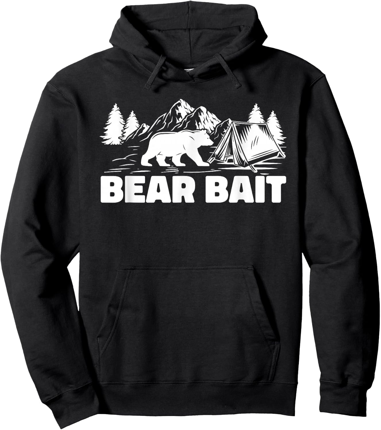 Scout Bear Nature Uniform - Wilderness Scouting Hoodie - Hoodie | Black