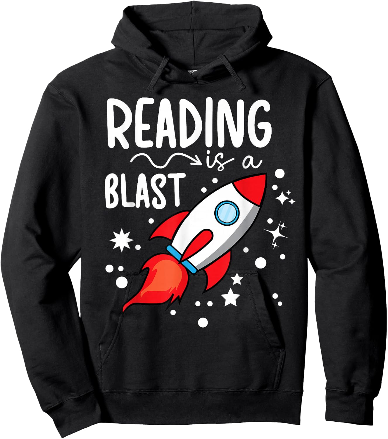 Reading Is A Blast Reading Specialist Hoodie - Hoodie | Black