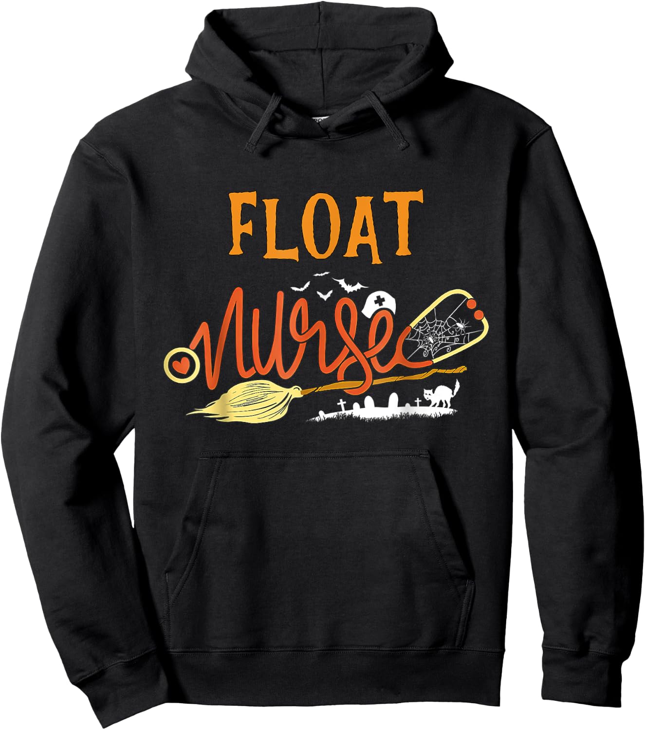 Float Nurse Halloween NURSE'S DAY Float Nurse Bu HOT Nurse Hoodie - Hoodie | Black