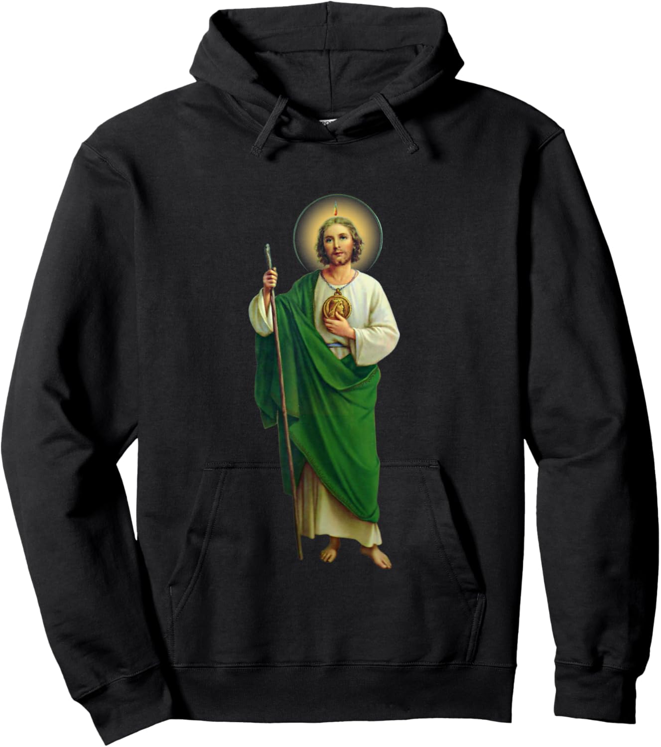 San Judas Tadeo Saint Jude Thaddeus Hoodie - Hoodie | Black