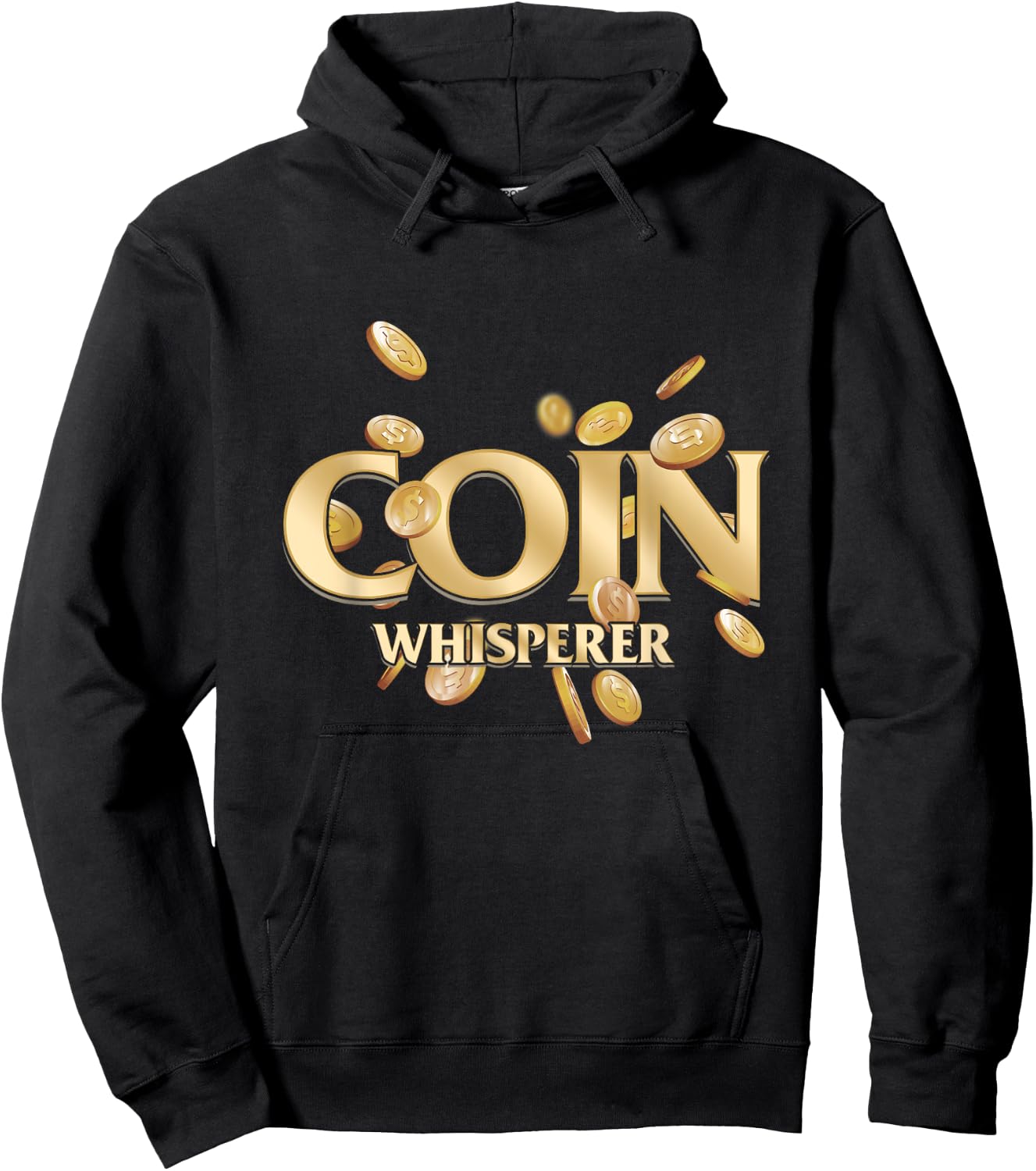 Coin Whisperer Money Numismatist Currency Numismatics Token Hoodie - Hoodie | Black