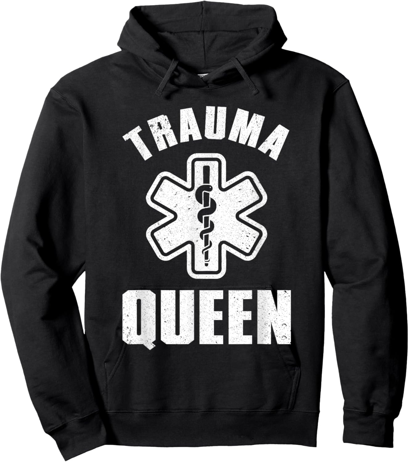 Funny Paramedic Design Girls EMT Trauma Paramedic Hoodie - Hoodie | Black