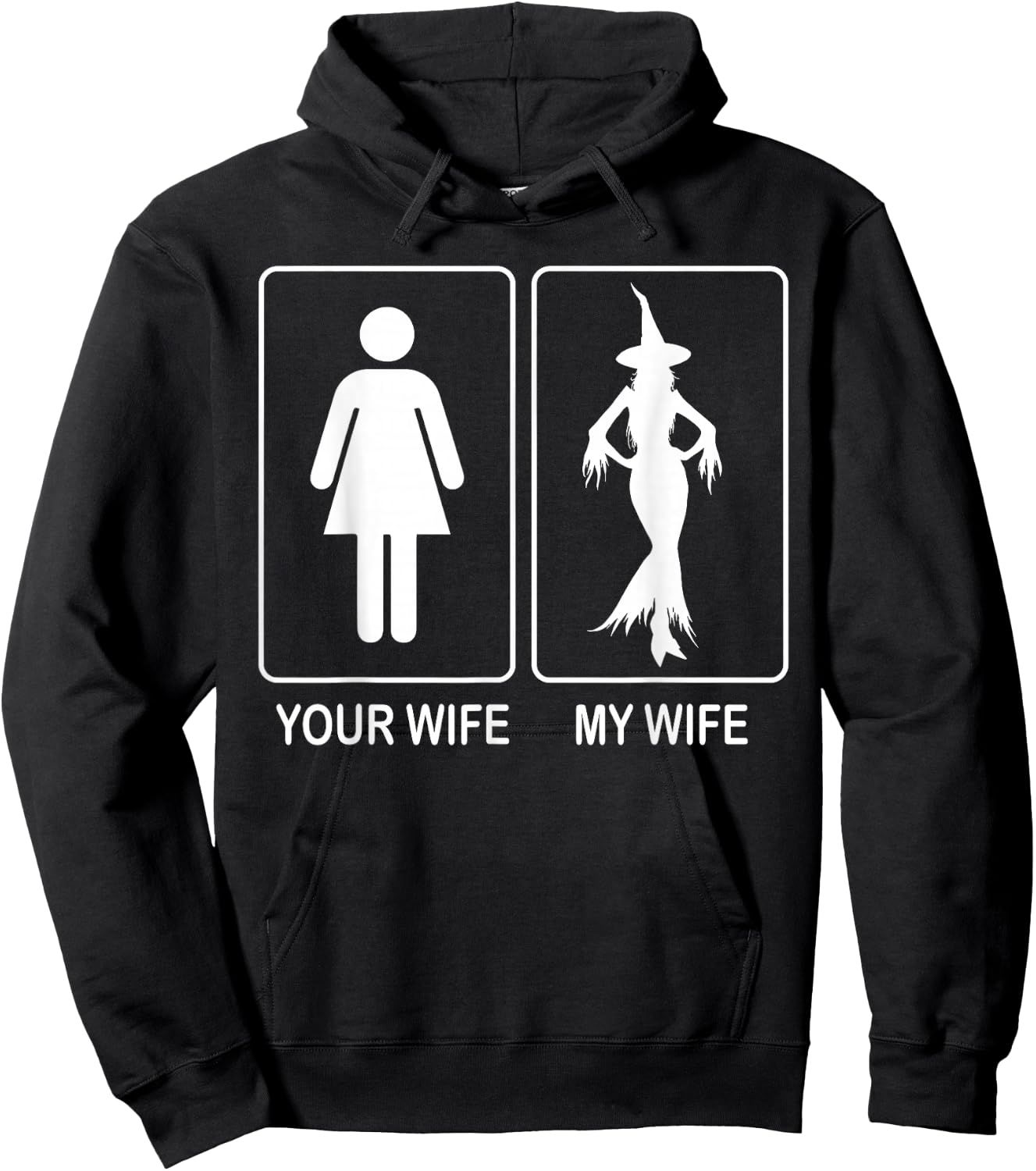 Your Wife My Wife Witch Hoodie - Hoodie | Black