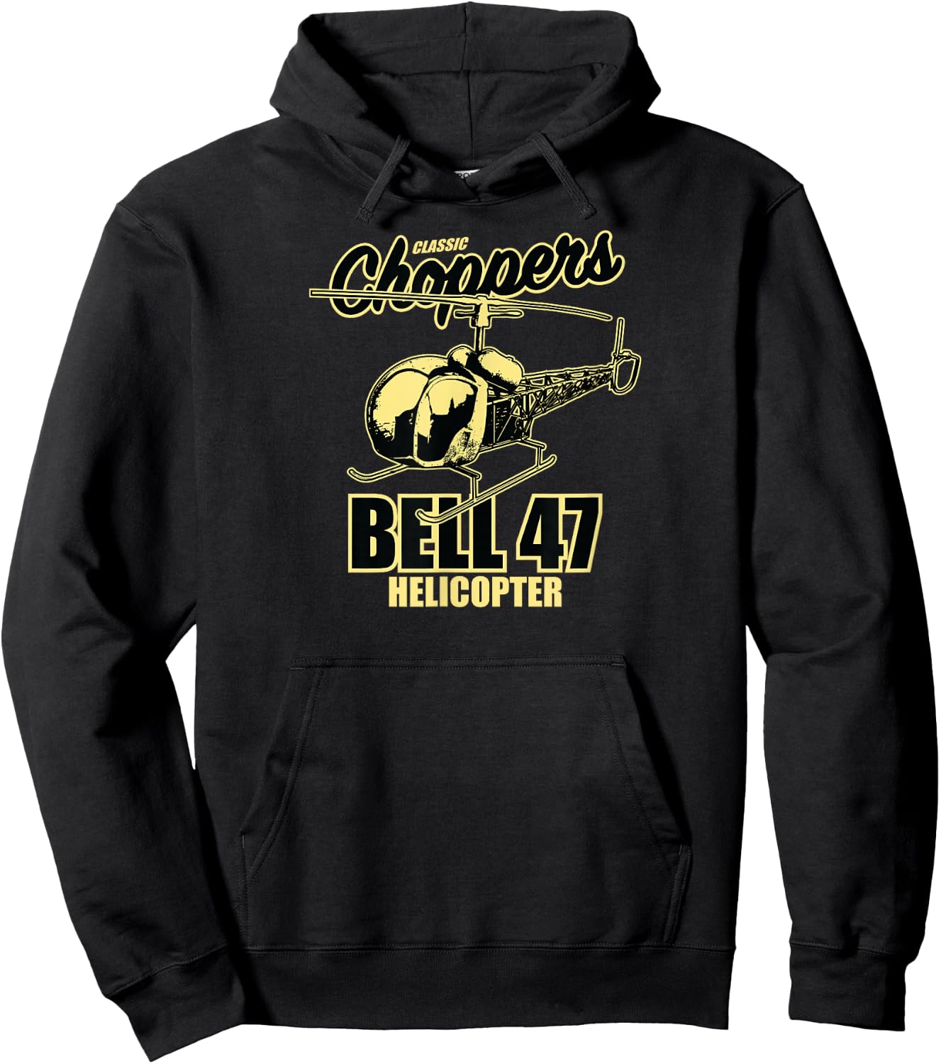 Bell 47 Hoodie - Hoodie | Black