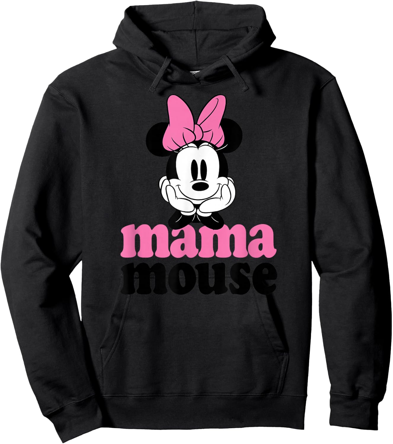 Minnie Mouse - Mama Mouse Hoodie - Hoodie | Black