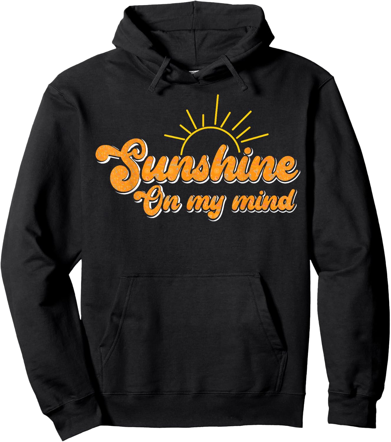 Sunshine On My Mind Hoodie - Hoodie | Black